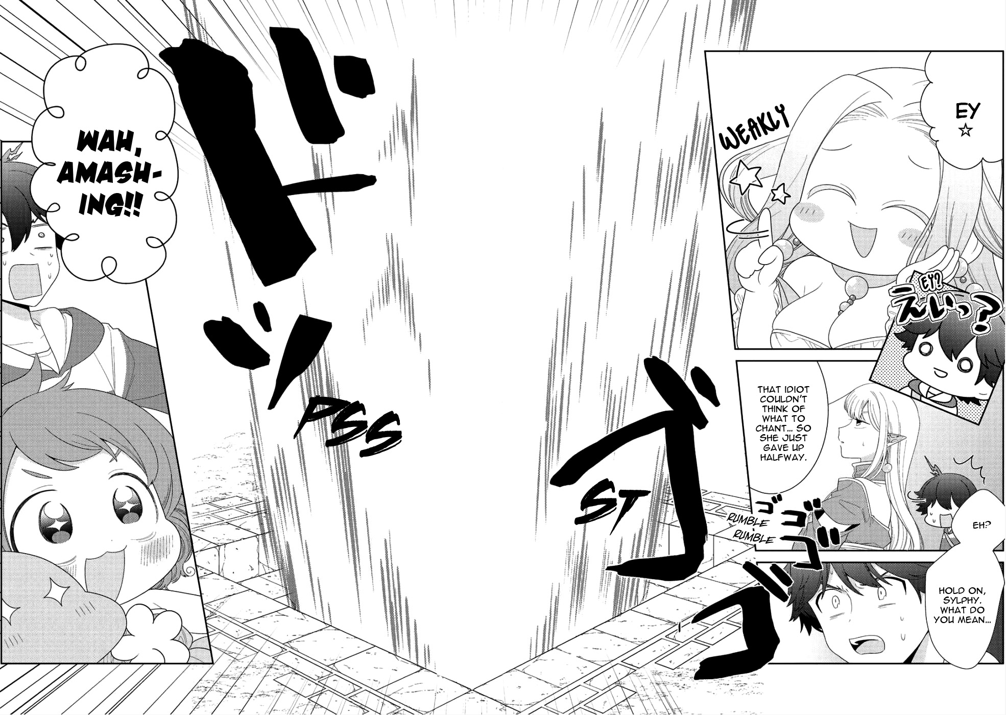 Seirei-tachi no Rakuen to Risou no Isekai Seikatsu Chapter 8 page 23 - Chapter 8