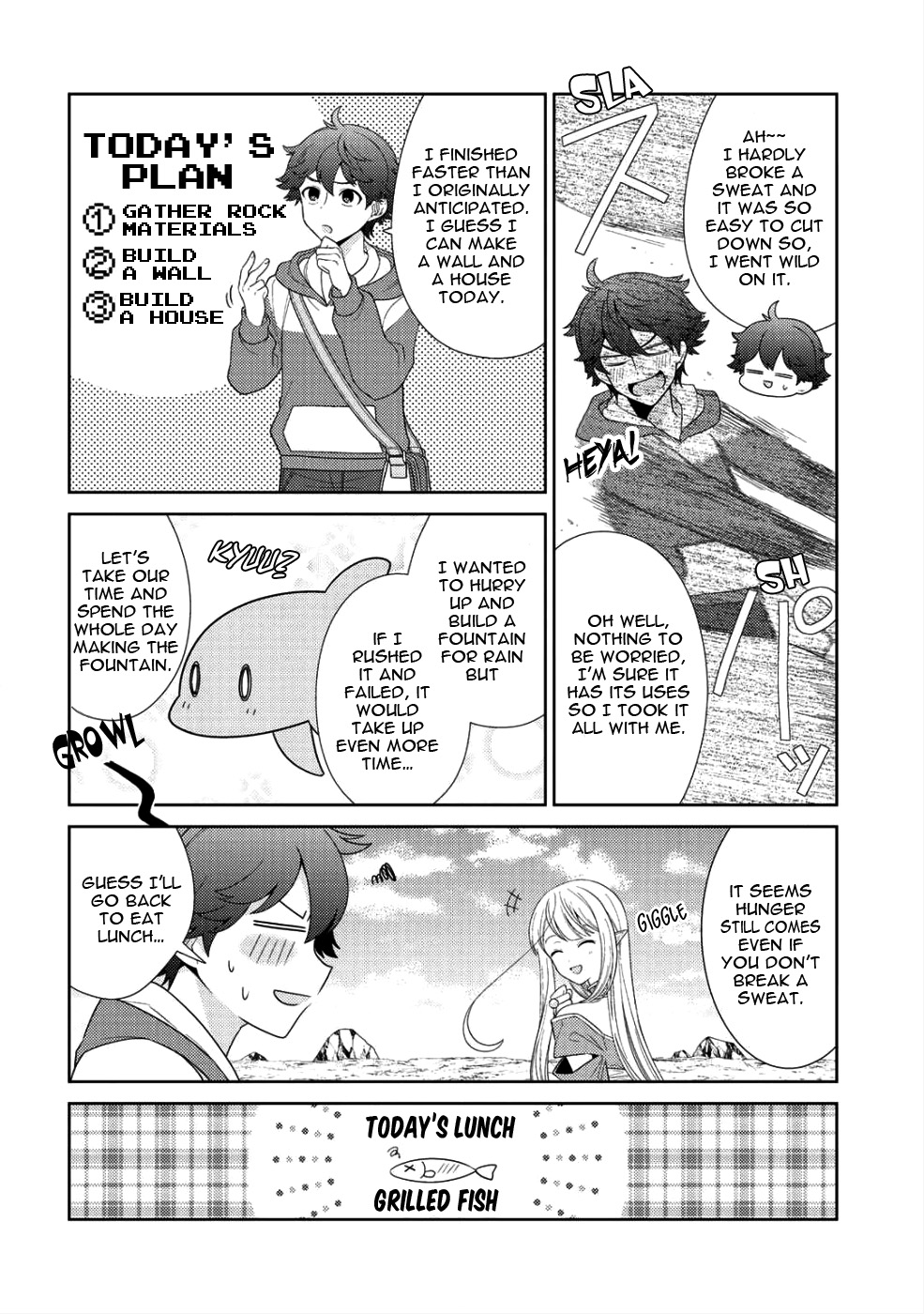 Seirei-tachi no Rakuen to Risou no Isekai Seikatsu Chapter 8 page 5 - Chapter 8