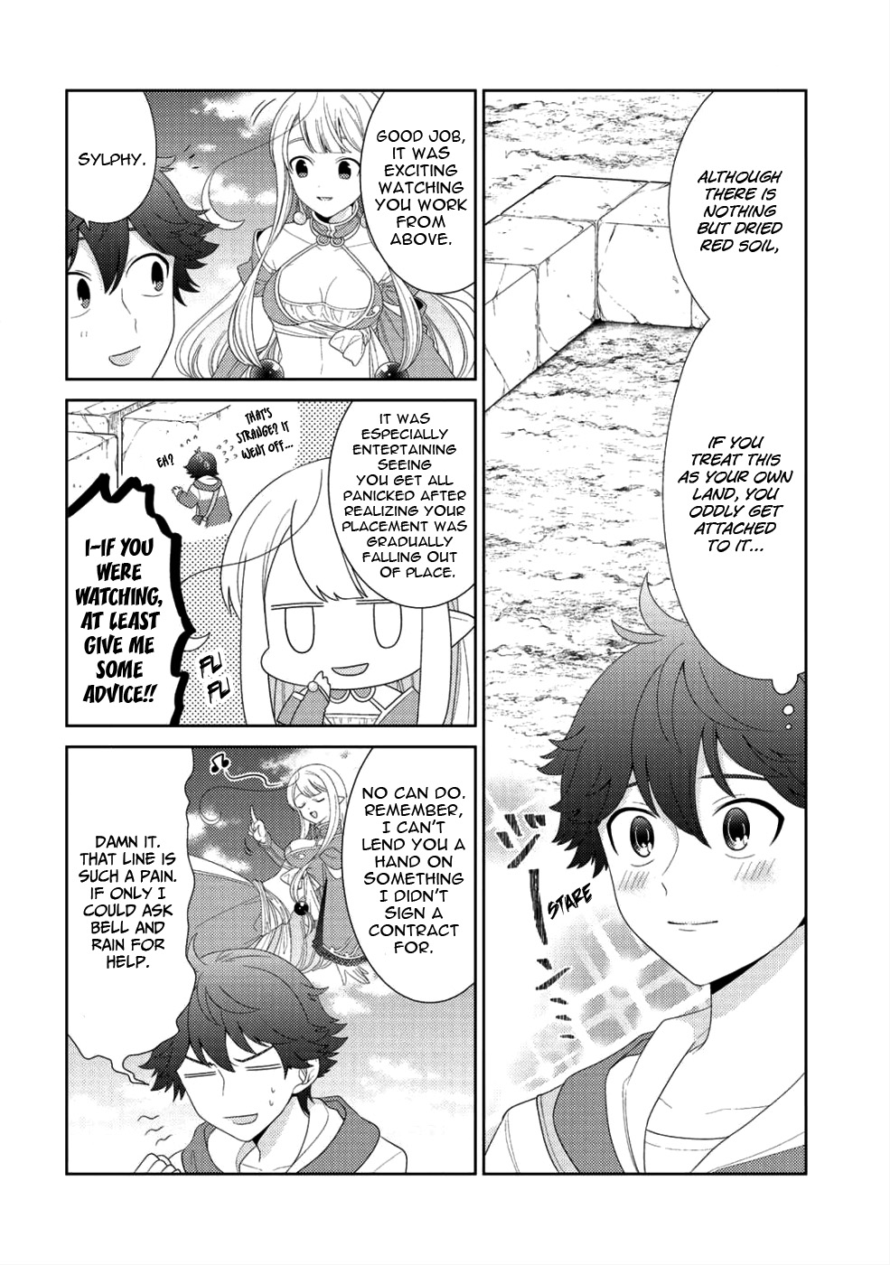 Seirei-tachi no Rakuen to Risou no Isekai Seikatsu Chapter 8 page 9 - Chapter 8