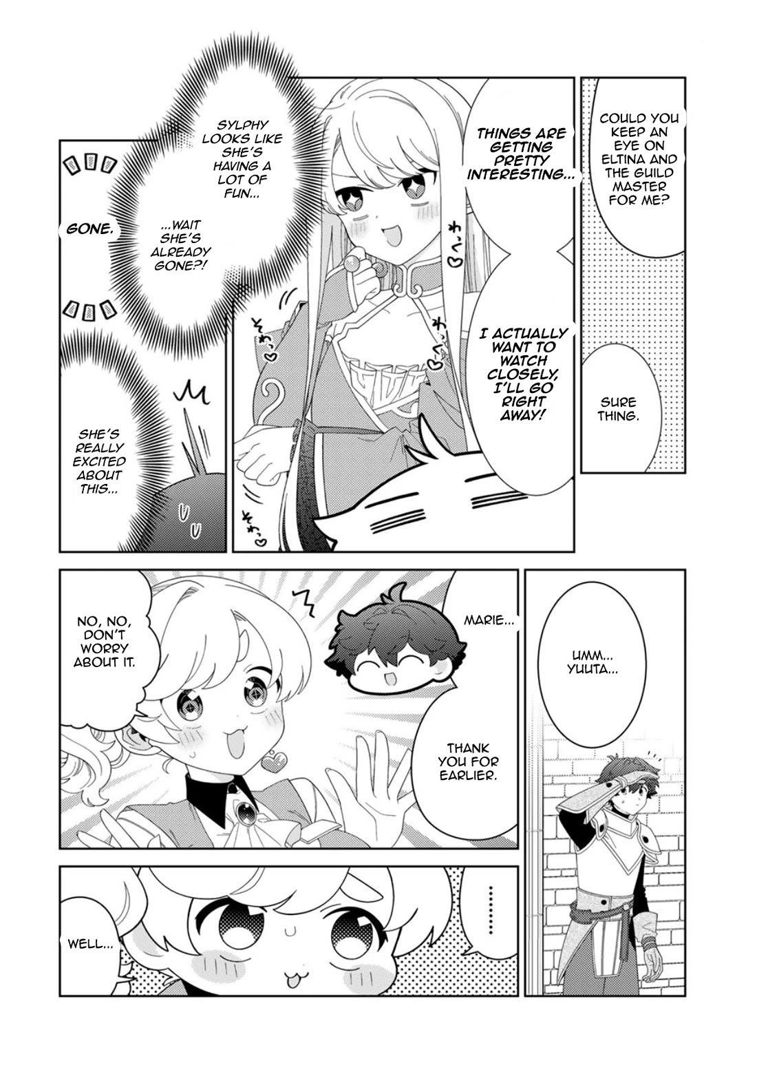 Seirei-tachi no Rakuen to Risou no Isekai Seikatsu Chapter 82 page 18 - Chapter 82