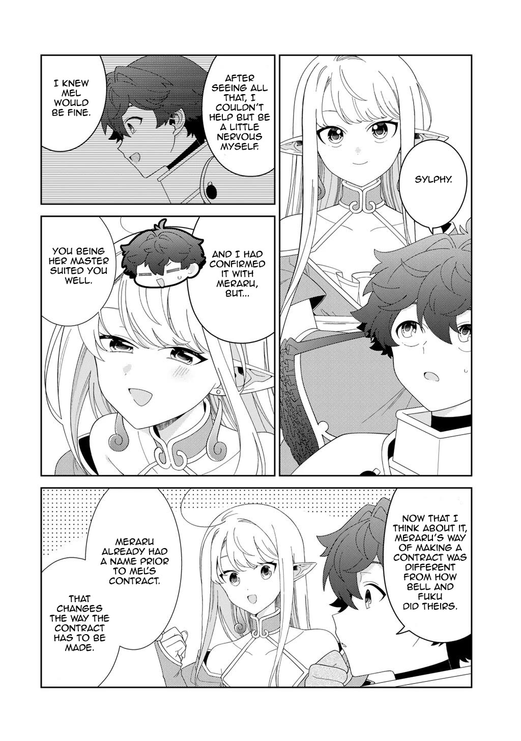 Seirei-tachi no Rakuen to Risou no Isekai Seikatsu Chapter 83 page 12 - Chapter 83