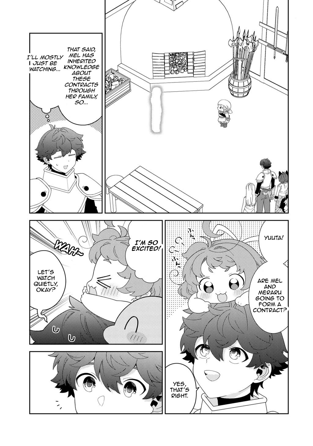 Seirei-tachi no Rakuen to Risou no Isekai Seikatsu Chapter 83 page 3 - Chapter 83