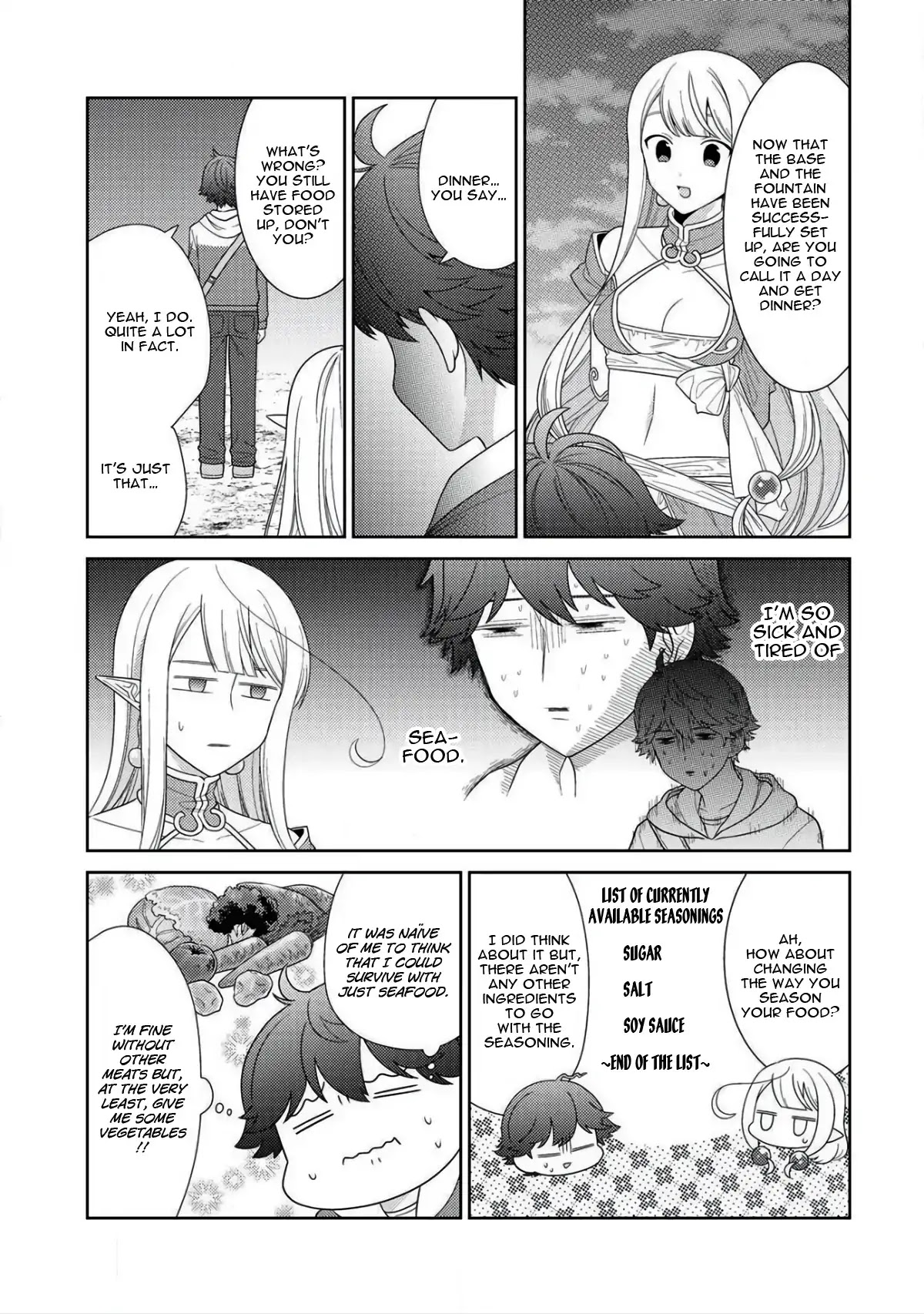 Seirei-tachi no Rakuen to Risou no Isekai Seikatsu Chapter 9 page 10 - Chapter 9