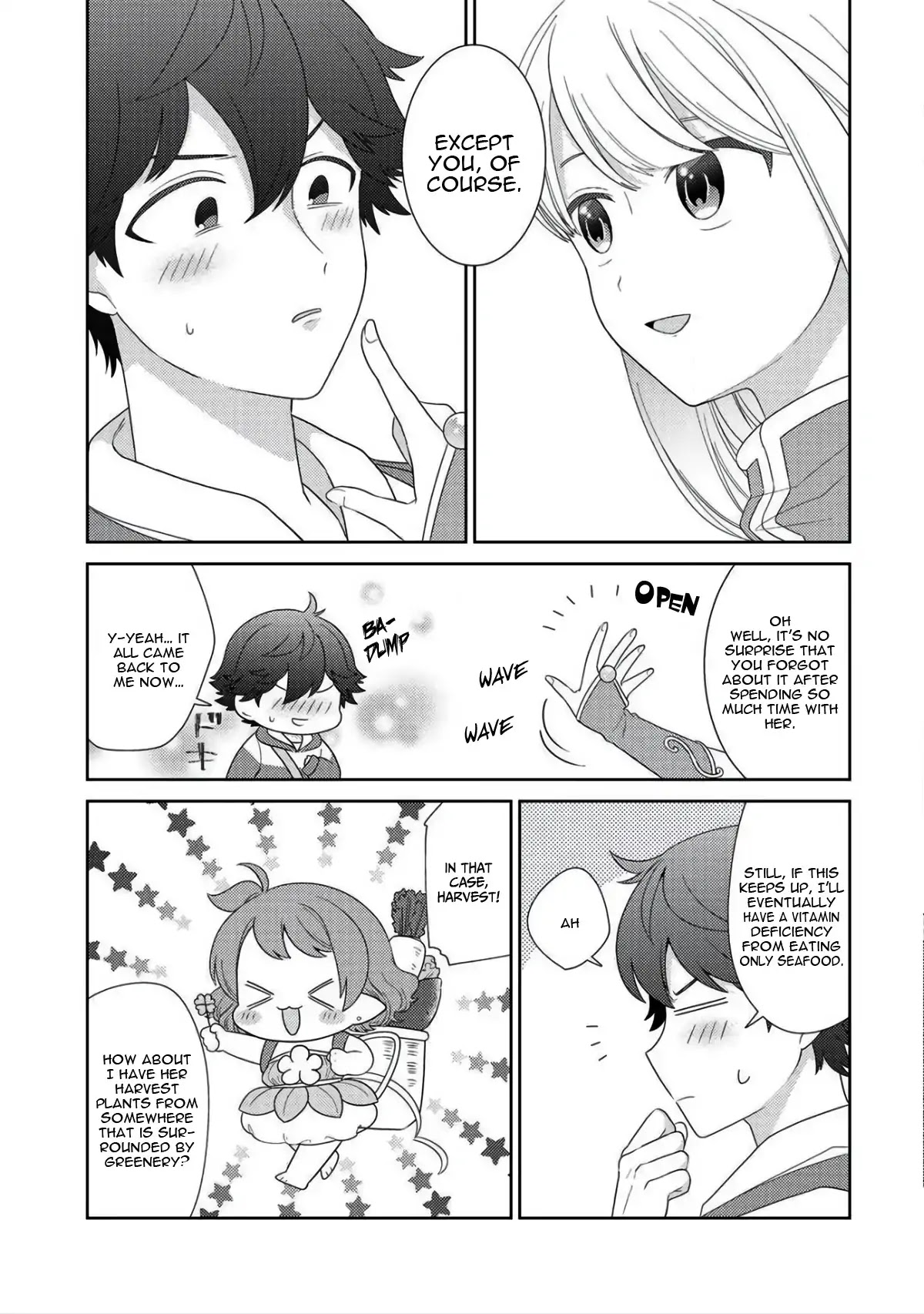 Seirei-tachi no Rakuen to Risou no Isekai Seikatsu Chapter 9 page 12 - Chapter 9