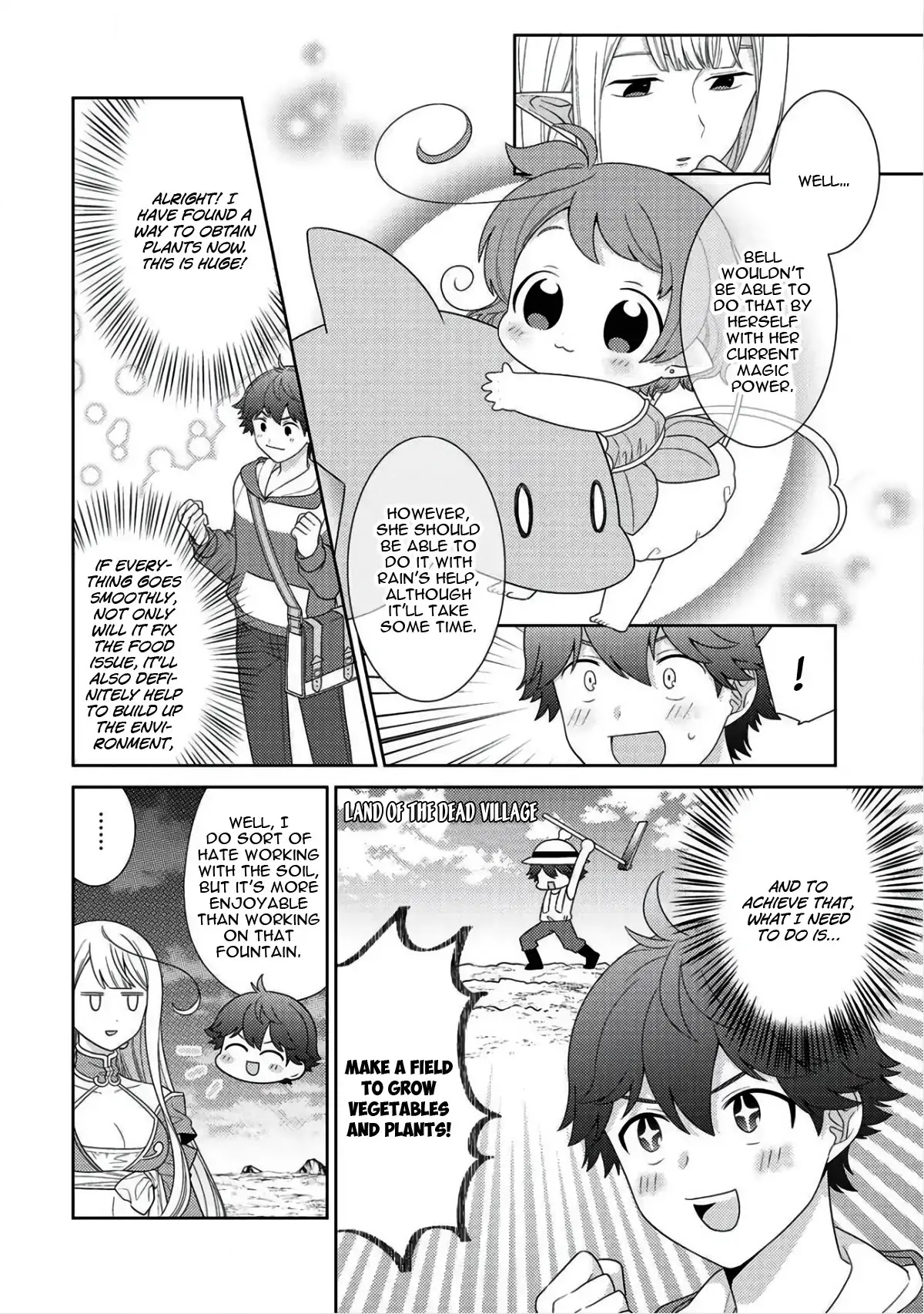 Seirei-tachi no Rakuen to Risou no Isekai Seikatsu Chapter 9 page 13 - Chapter 9