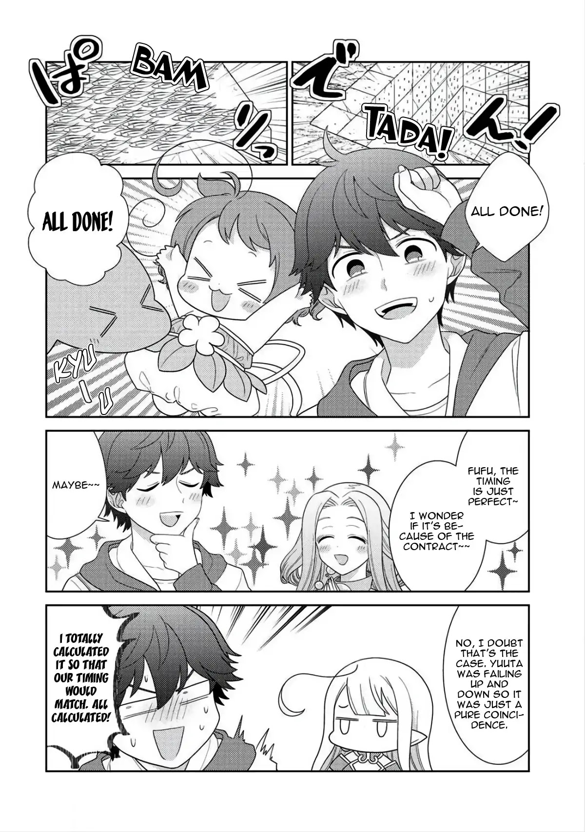 Seirei-tachi no Rakuen to Risou no Isekai Seikatsu Chapter 9 page 21 - Chapter 9