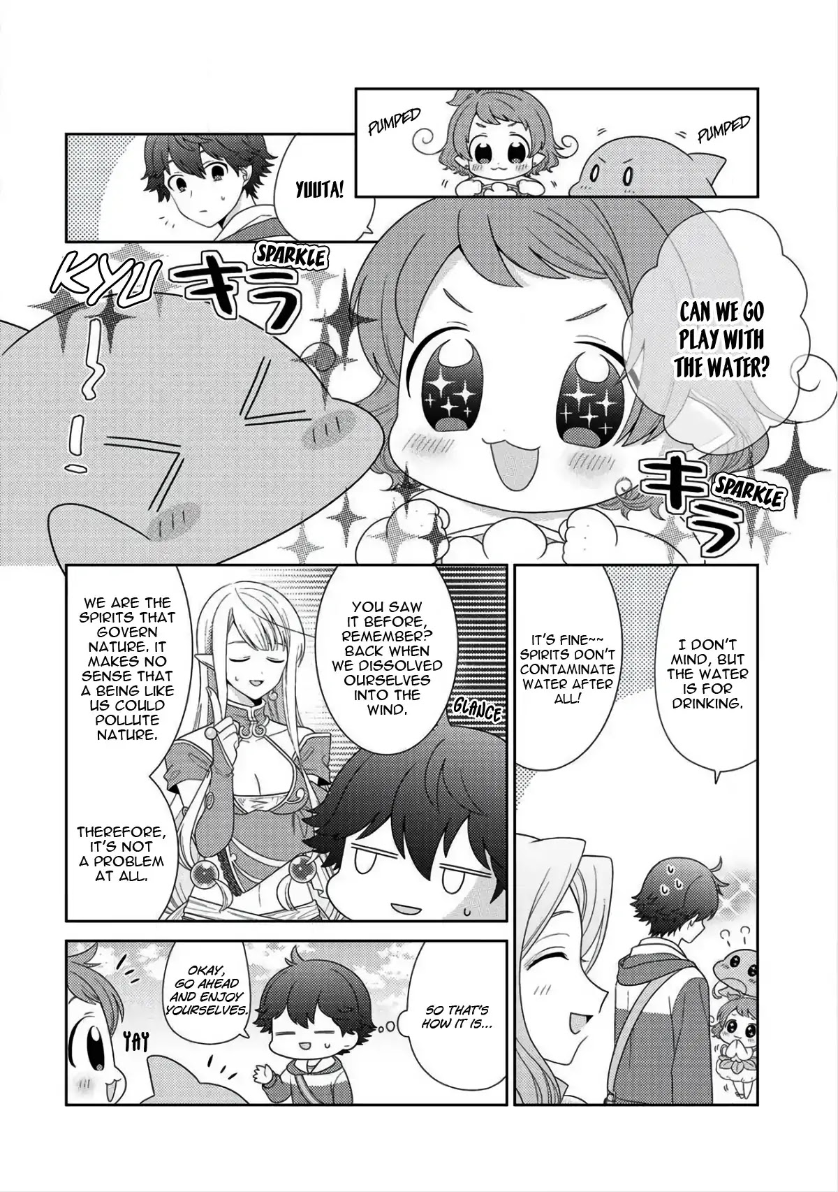 Seirei-tachi no Rakuen to Risou no Isekai Seikatsu Chapter 9 page 5 - Chapter 9