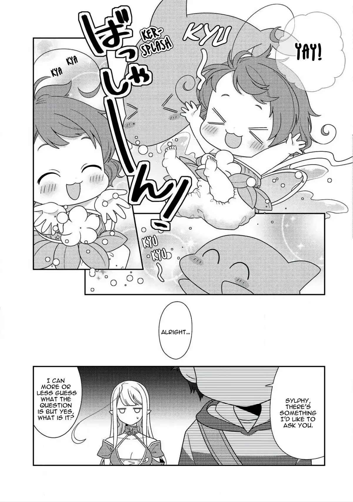 Seirei-tachi no Rakuen to Risou no Isekai Seikatsu Chapter 9 page 6 - Chapter 9