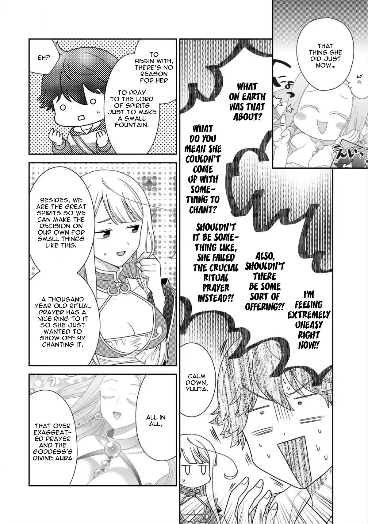 Seirei-tachi no Rakuen to Risou no Isekai Seikatsu Chapter 9 page 7 - Chapter 9
