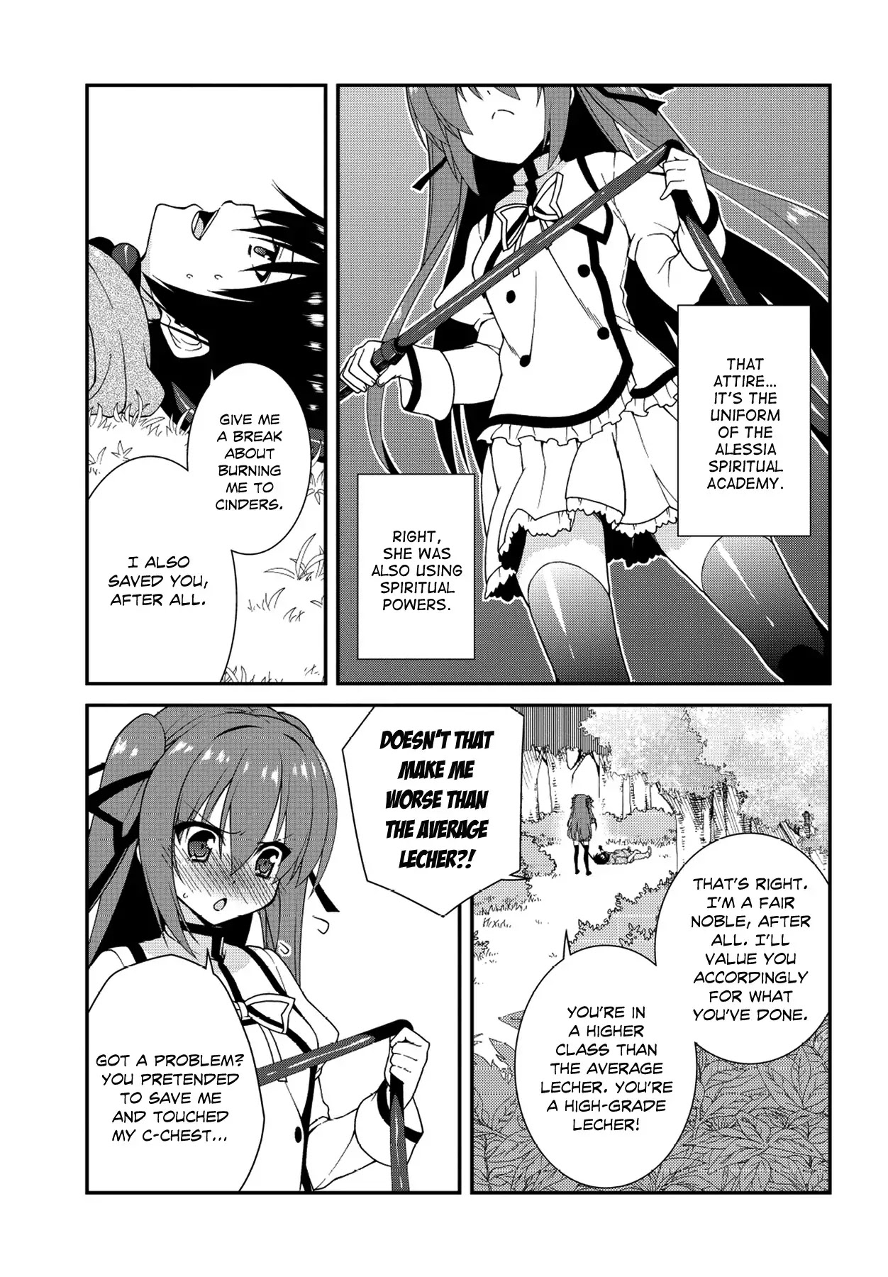 Seirei Tsukai no Kenbu (HYOUJU Issei) Chapter 1 page 12 - Chapter 1
