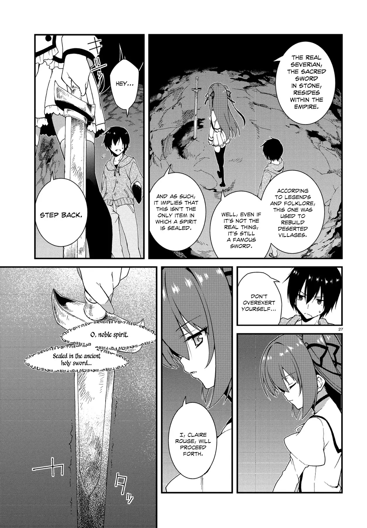 Seirei Tsukai no Kenbu (HYOUJU Issei) Chapter 1 page 26 - Chapter 1