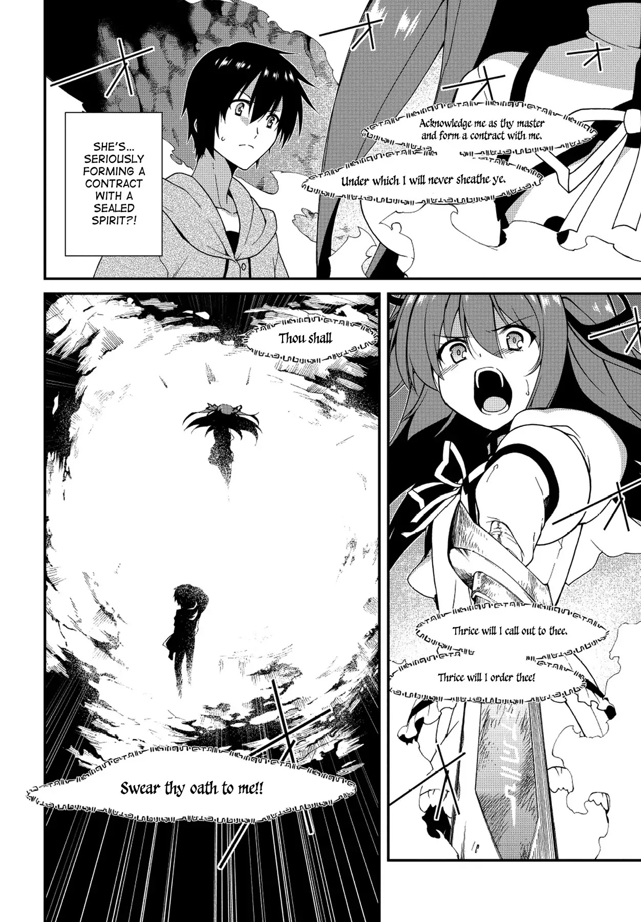 Seirei Tsukai no Kenbu (HYOUJU Issei) Chapter 1 page 27 - Chapter 1