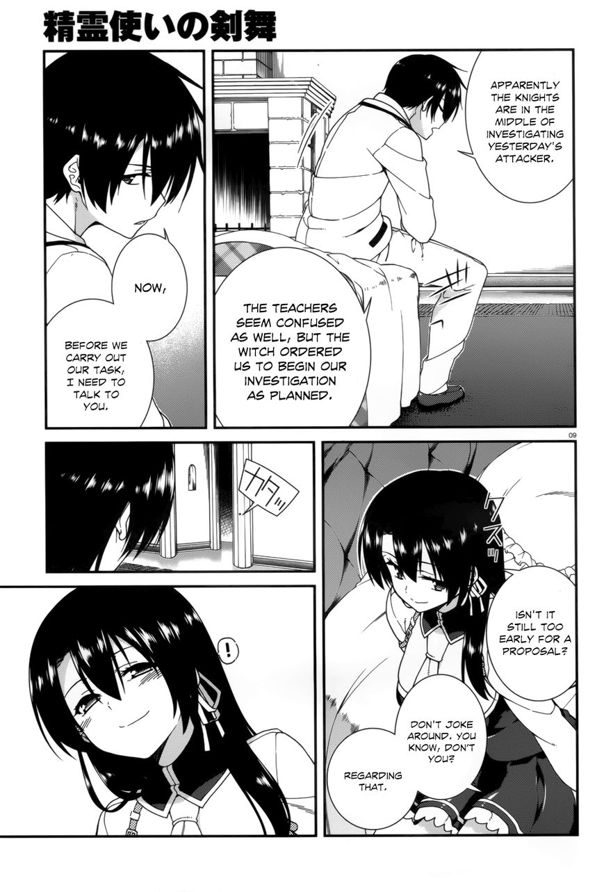 Seirei Tsukai no Kenbu (HYOUJU Issei) Chapter 19 page 10 - Chapter 19