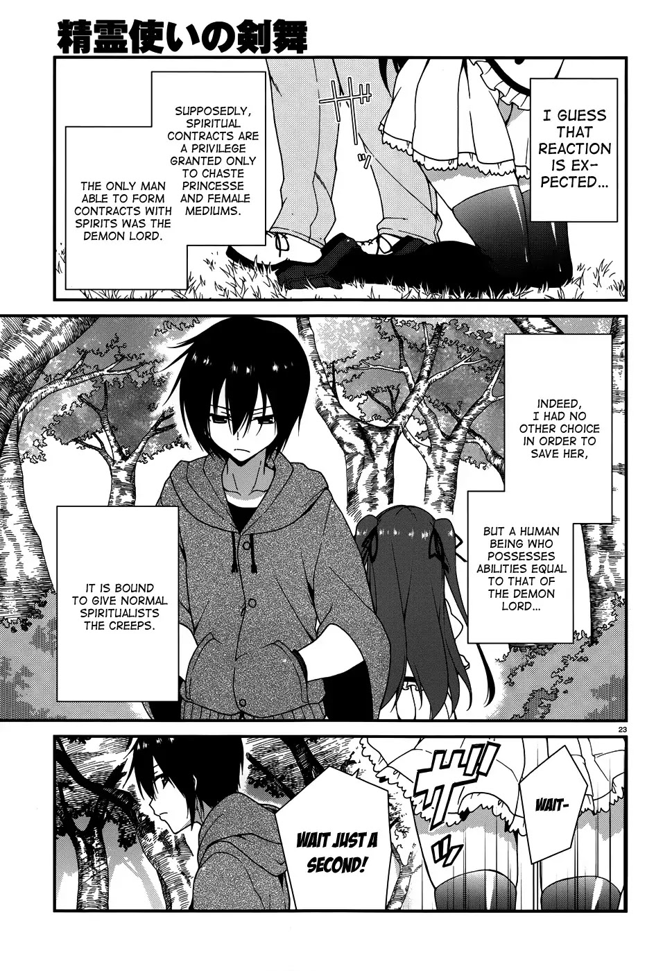Seirei Tsukai no Kenbu (HYOUJU Issei) Chapter 2 page 24 - Chapter 2