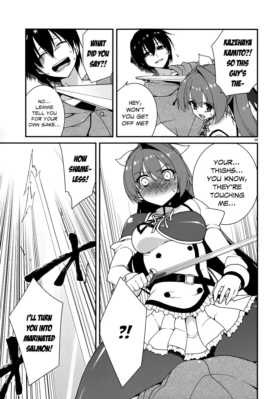 Seirei Tsukai no Kenbu (HYOUJU Issei) Chapter 3 page 11 - Chapter 3