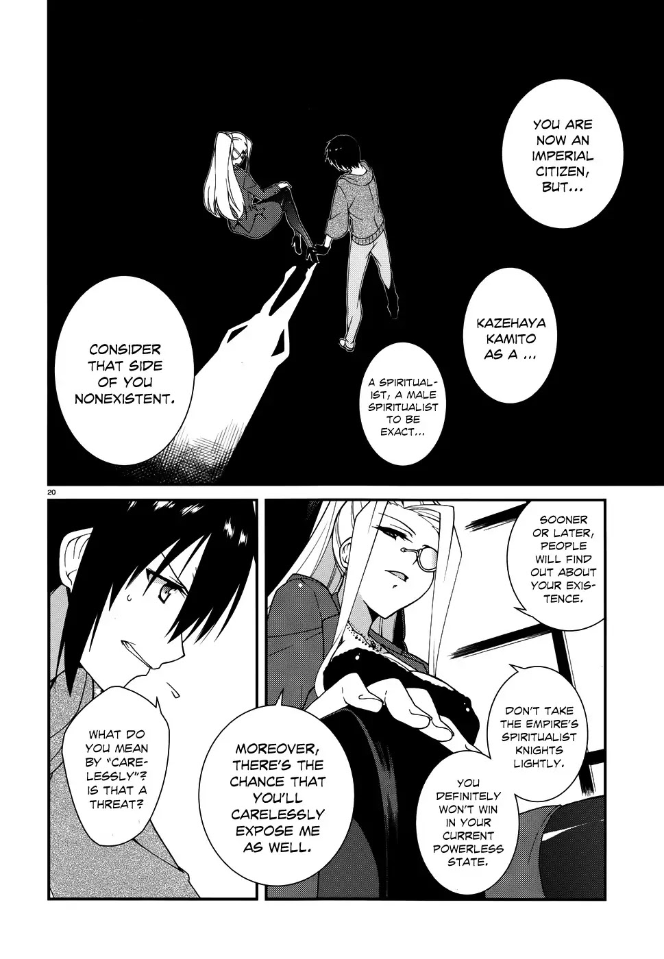 Seirei Tsukai no Kenbu (HYOUJU Issei) Chapter 3 page 22 - Chapter 3