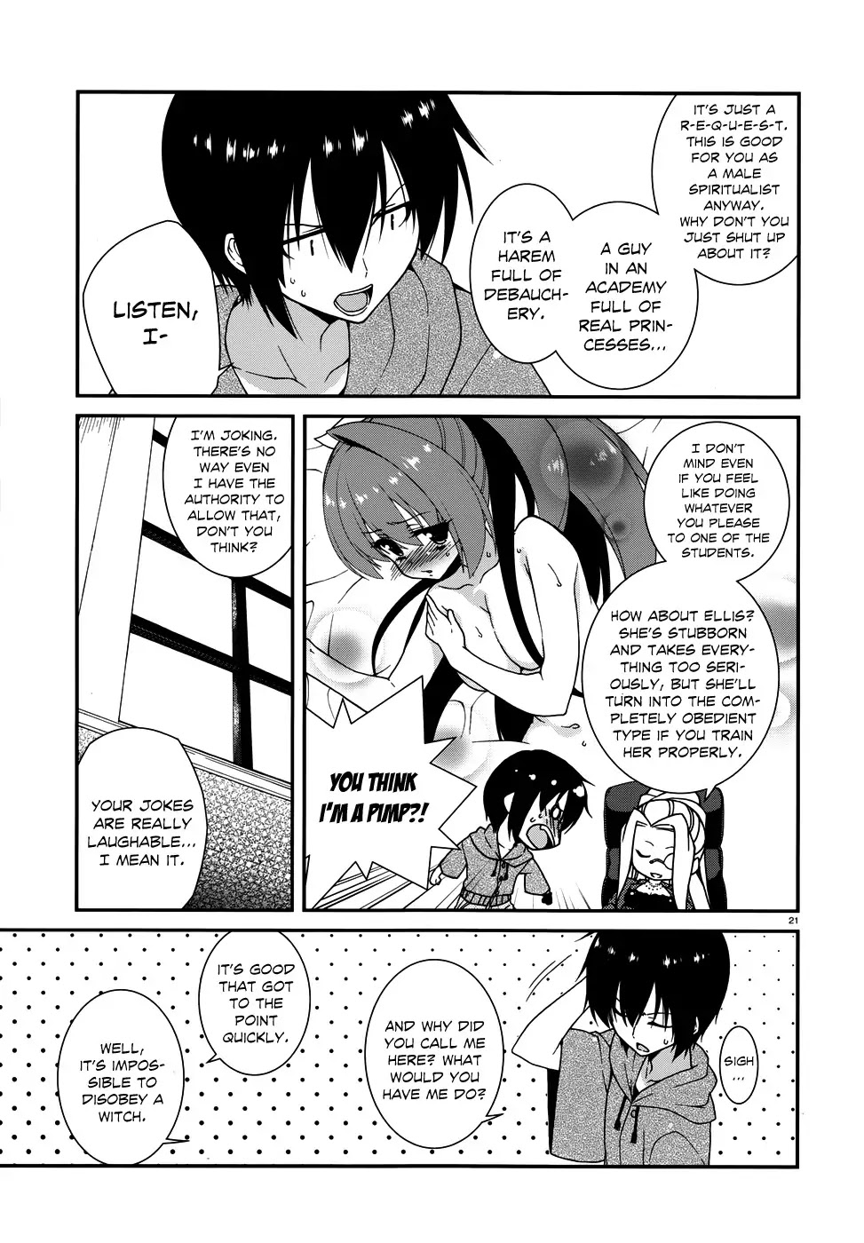 Seirei Tsukai no Kenbu (HYOUJU Issei) Chapter 3 page 23 - Chapter 3