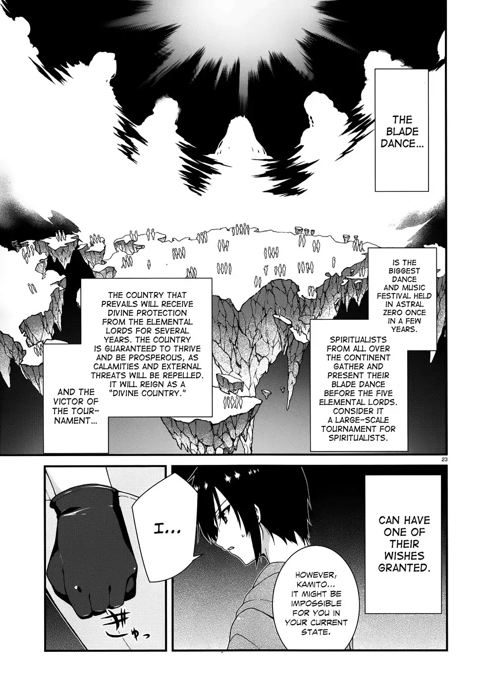 Seirei Tsukai no Kenbu (HYOUJU Issei) Chapter 3 page 25 - Chapter 3