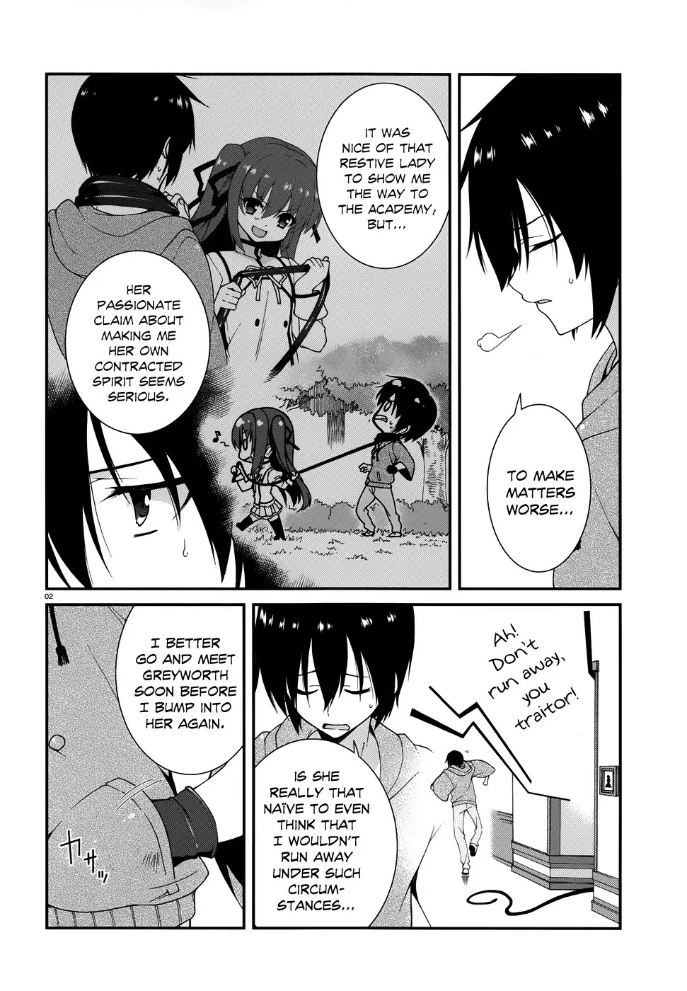 Seirei Tsukai no Kenbu (HYOUJU Issei) Chapter 3 page 4 - Chapter 3