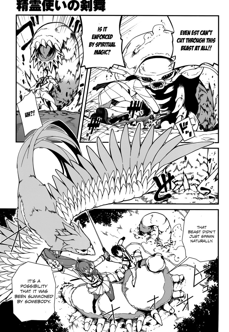Seirei Tsukai no Kenbu (HYOUJU Issei) Chapter 34 page 9 - Chapter 34