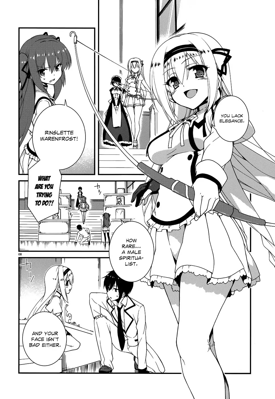 Seirei Tsukai no Kenbu (HYOUJU Issei) Chapter 4 page 10 - Chapter 4