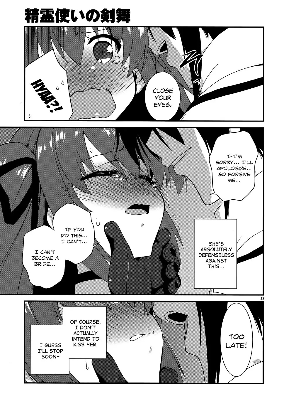 Seirei Tsukai no Kenbu (HYOUJU Issei) Chapter 4 page 25 - Chapter 4