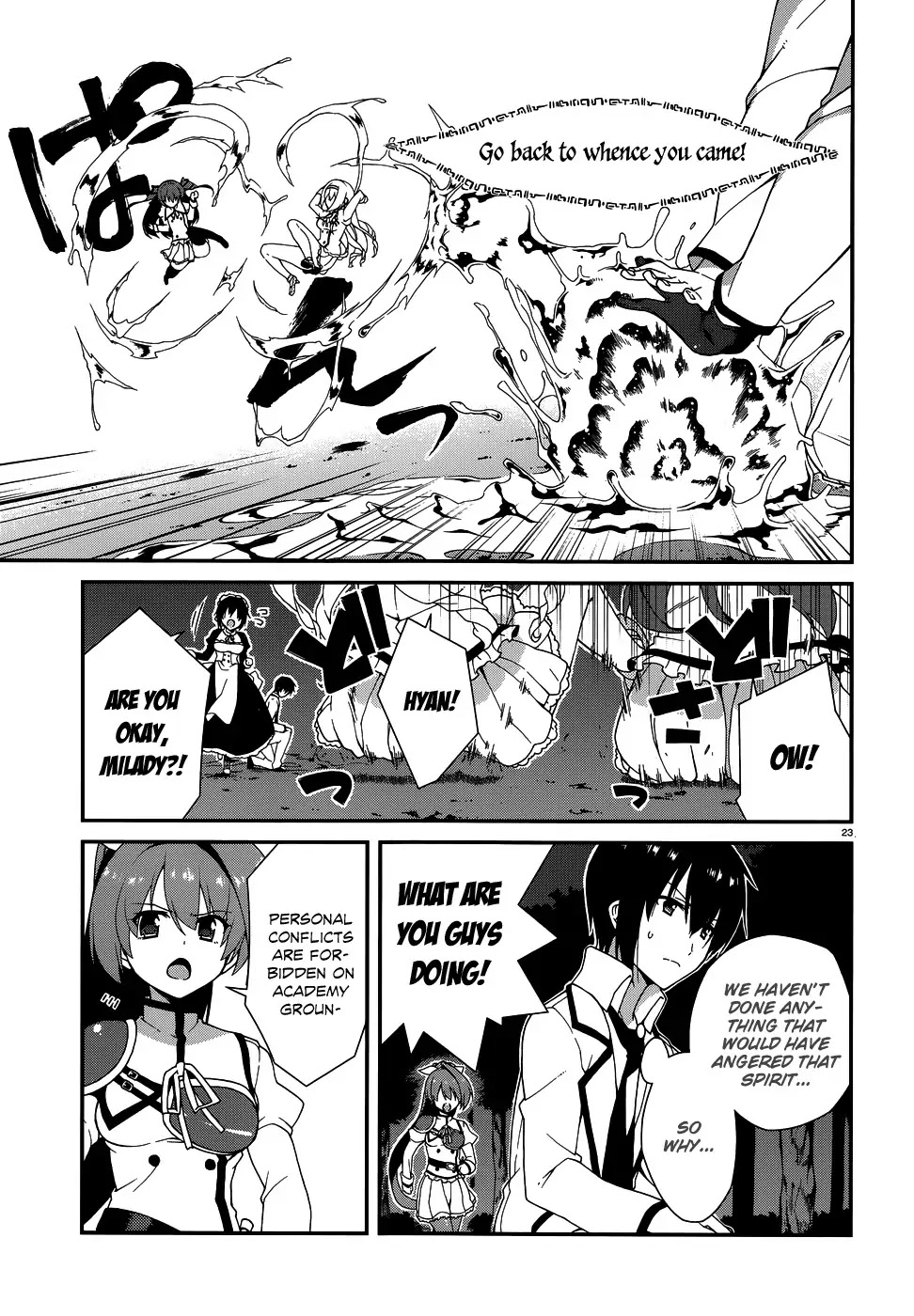 Seirei Tsukai no Kenbu (HYOUJU Issei) Chapter 5 page 25 - Chapter 5