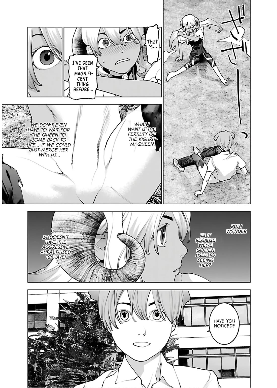 Seishokuki Chapter 108 page 23 - Chapter 108: A shell of Eros