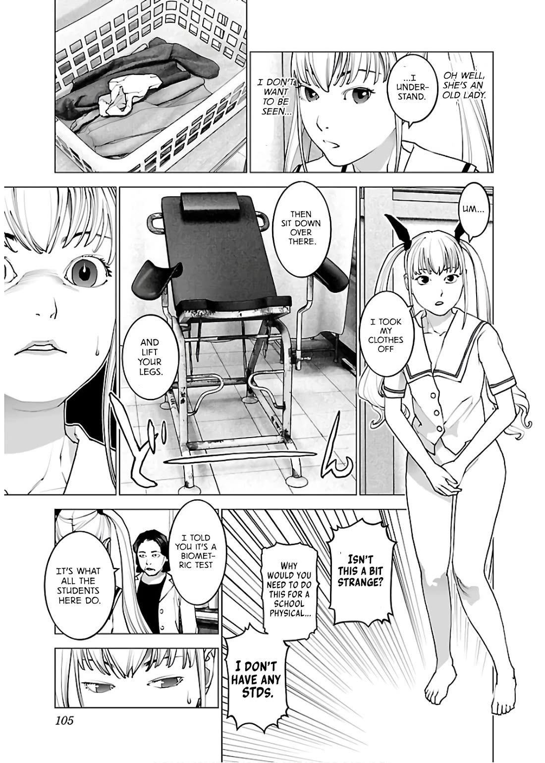 Seishokuki Chapter 109 page 5 - Chapter 109: The nightmare returns! The shameful examination room