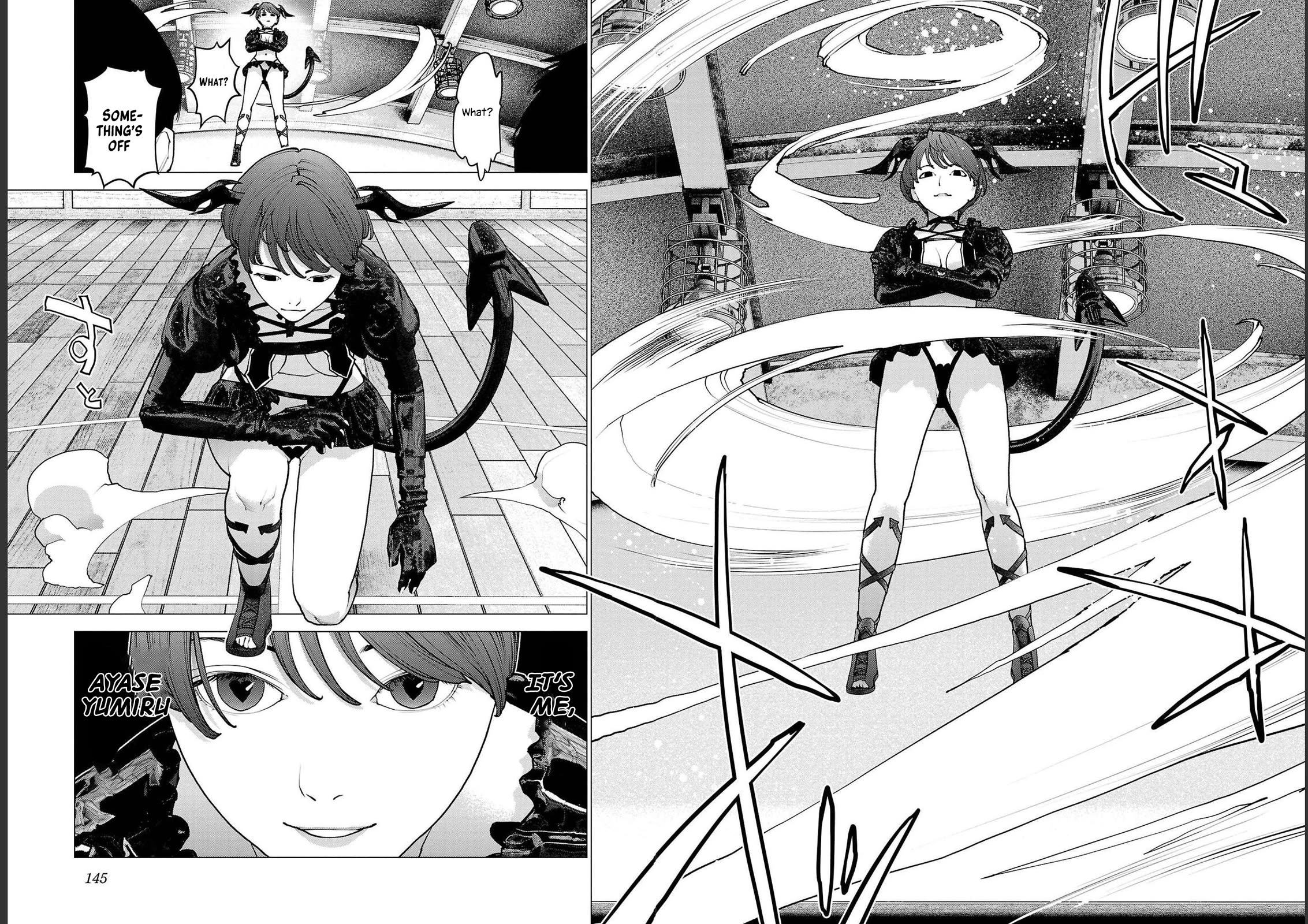 Seishokuki Chapter 143 page 17 - Chapter 143: Izumi Nogawa does gymnastics