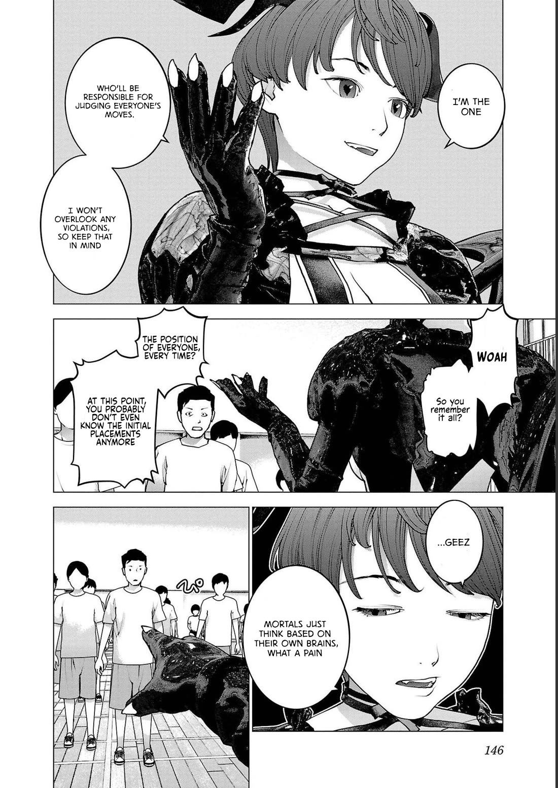 Seishokuki Chapter 143 page 18 - Chapter 143: Izumi Nogawa does gymnastics