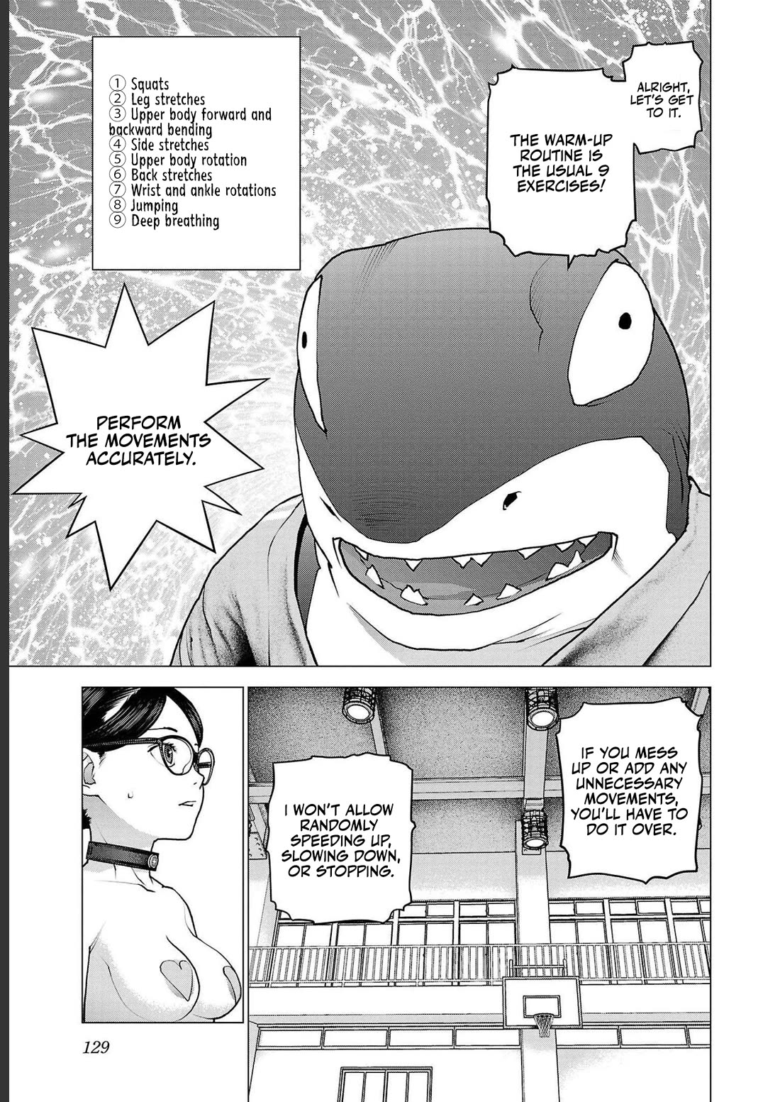 Seishokuki Chapter 143 page 3 - Chapter 143: Izumi Nogawa does gymnastics