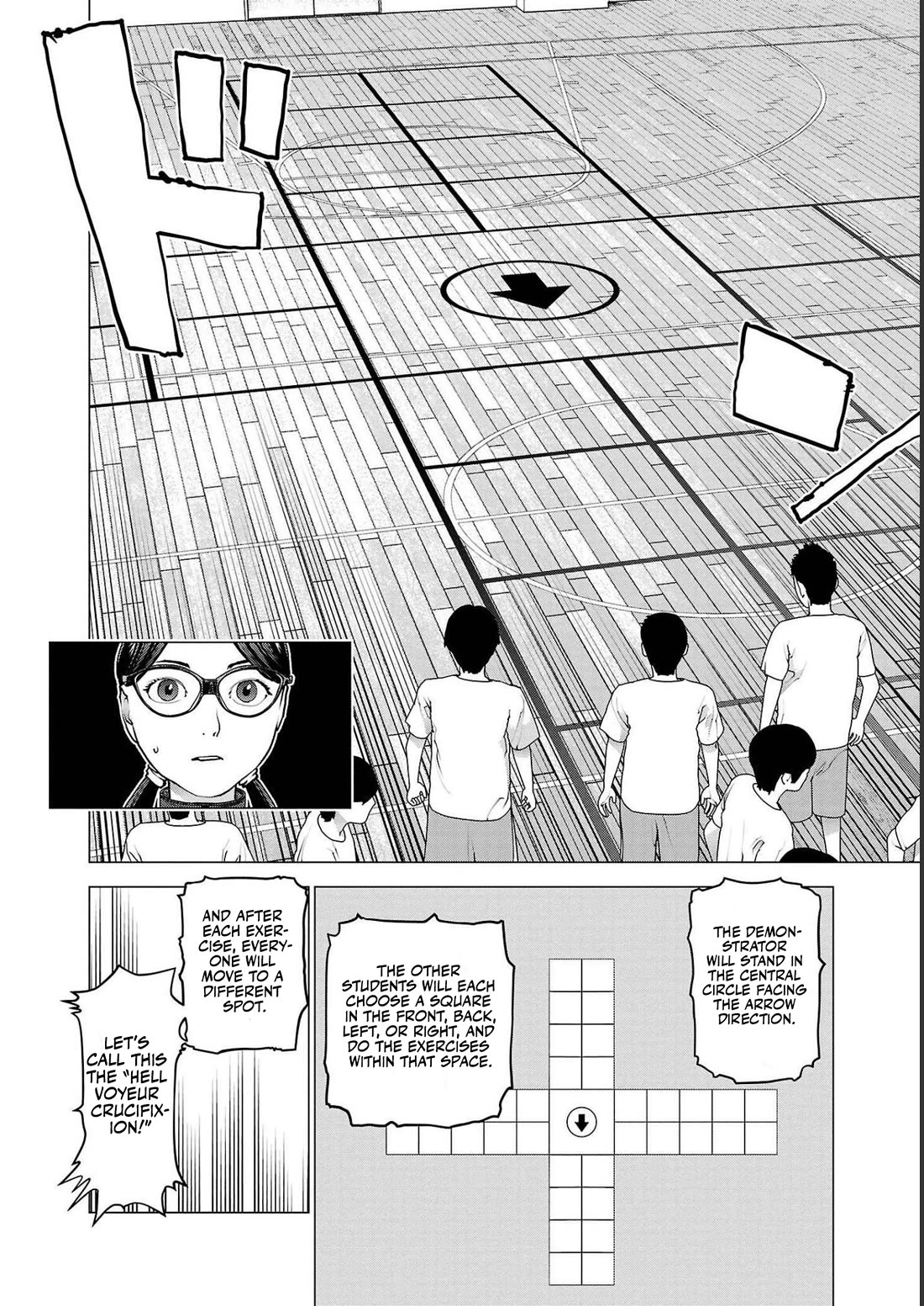 Seishokuki Chapter 143 page 6 - Chapter 143: Izumi Nogawa does gymnastics