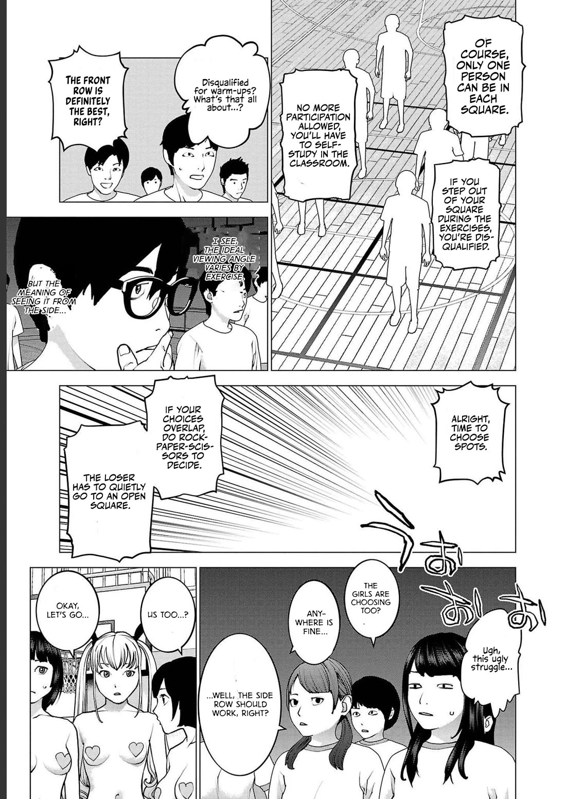 Seishokuki Chapter 143 page 7 - Chapter 143: Izumi Nogawa does gymnastics