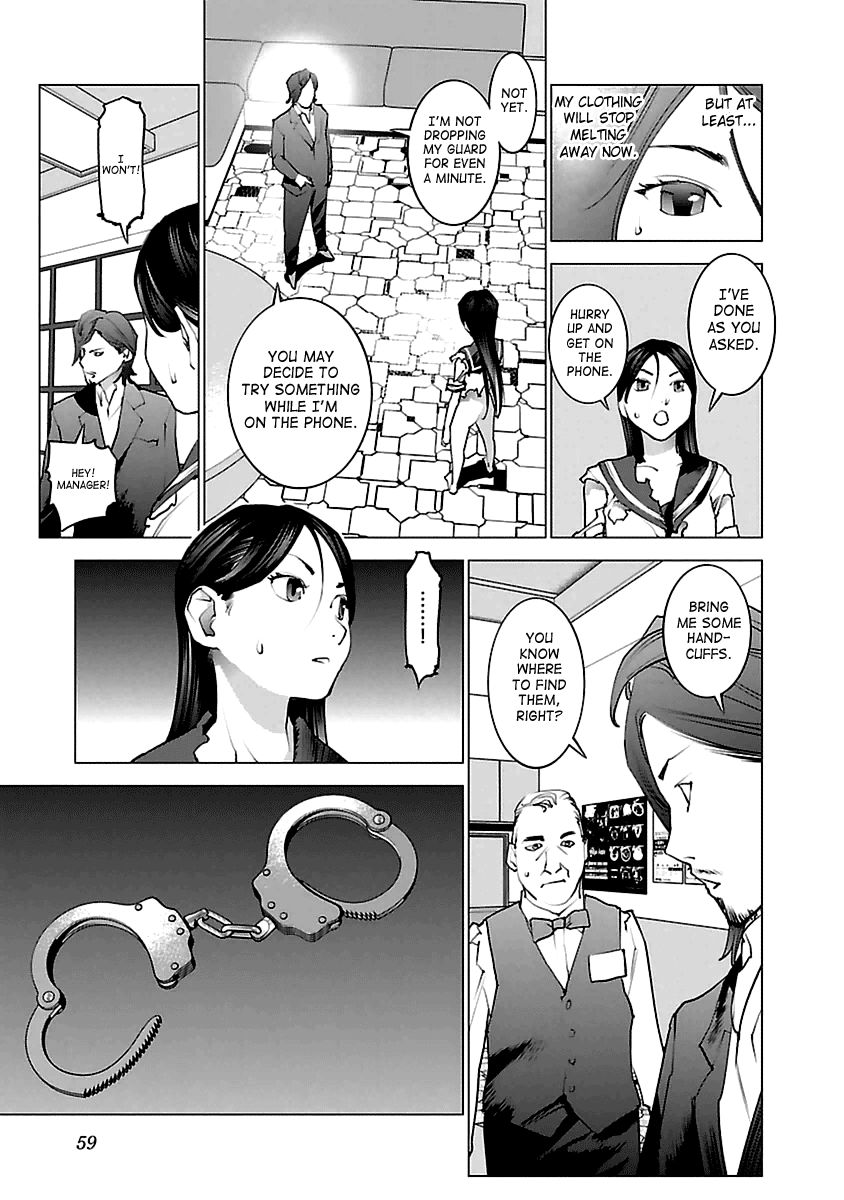 Seishokuki Chapter 38 page 7 - Chapter 38 : High School Girl Exhibitionist Walk, Izumi-chan, Age 17