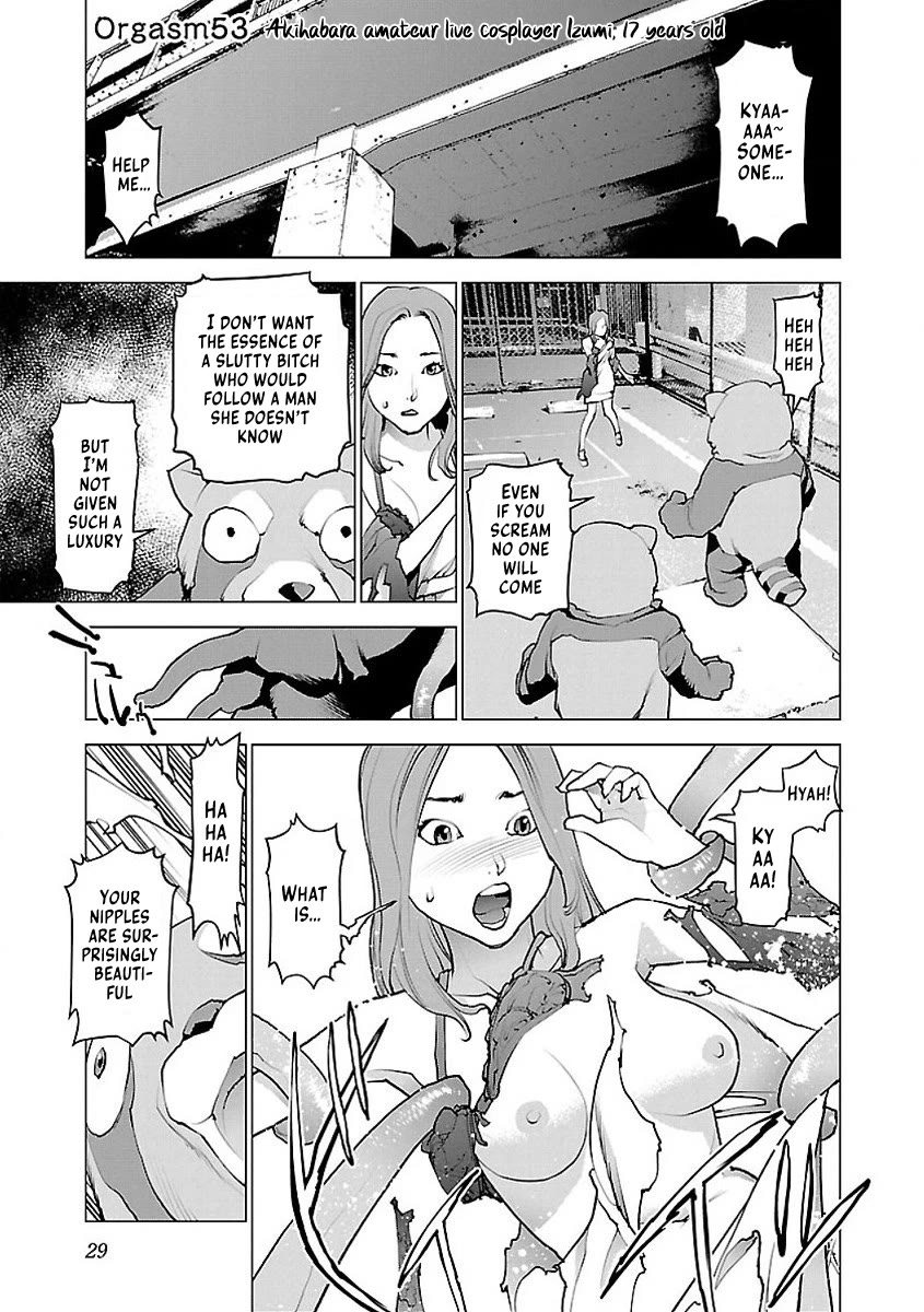 Seishokuki Chapter 53 page 1 - Chapter 53: Akihabara amateur live cosplayer Izumi, 17 years old
