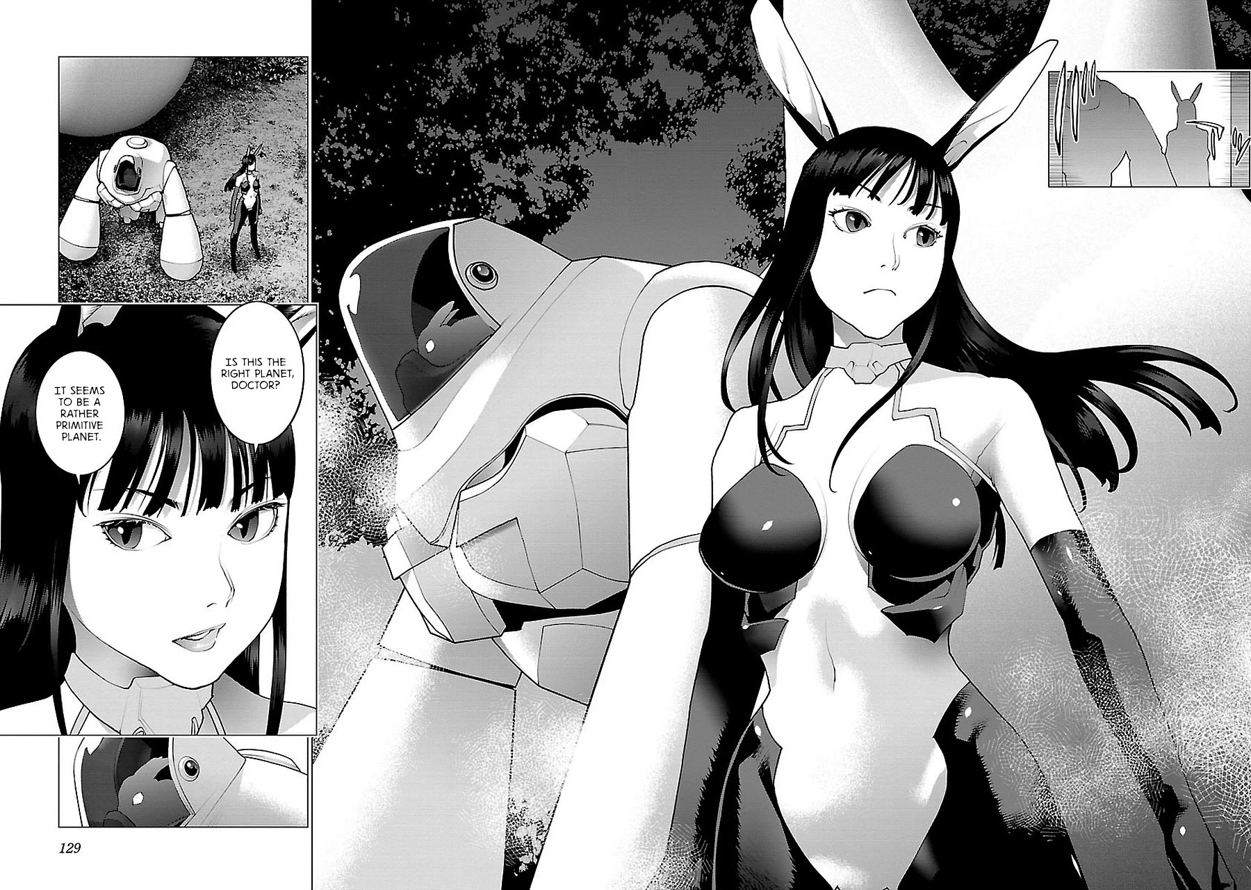 Seishokuki Chapter 72.5 page 3 - Chapter 72.5: Sexual Demon side story Usamimi Space War