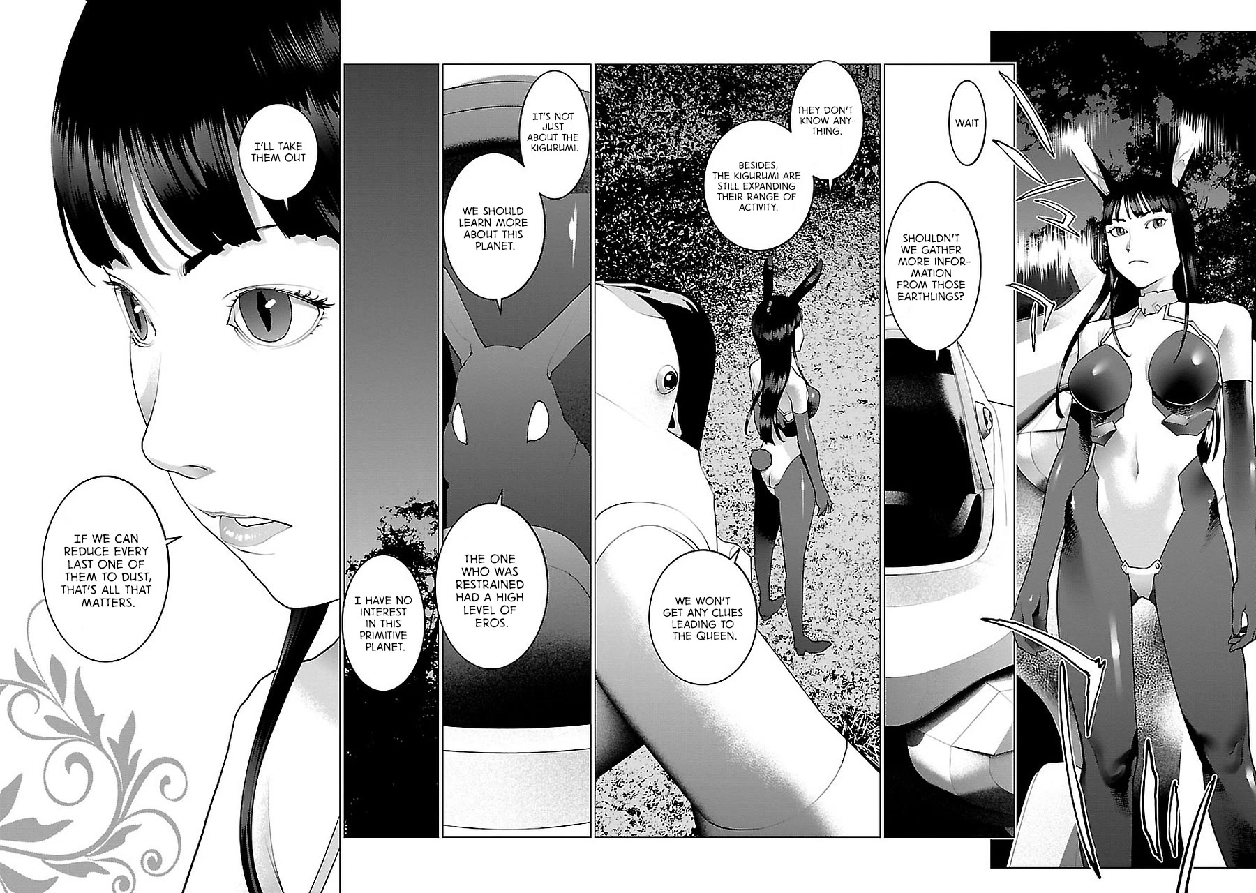 Seishokuki Chapter 72.5 page 33 - Chapter 72.5: Sexual Demon side story Usamimi Space War