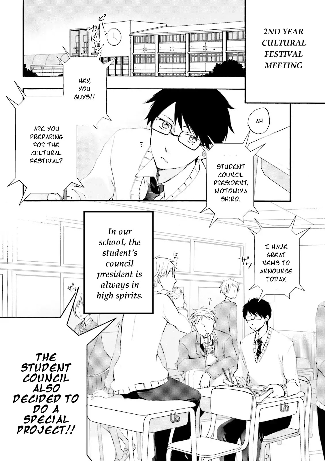 Seishun Danshi BL Chapter 1 page 5 - Chapter 1: Unrequited Love Trap