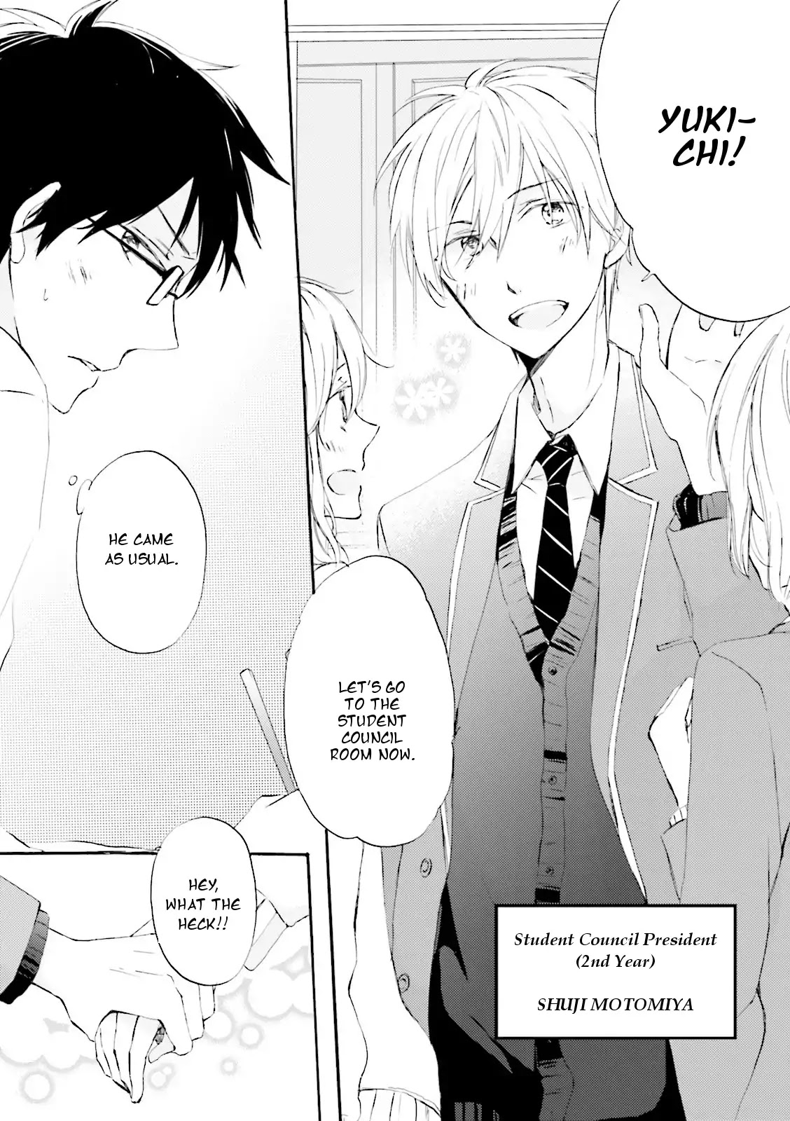 Seishun Danshi BL Chapter 1 page 7 - Chapter 1: Unrequited Love Trap