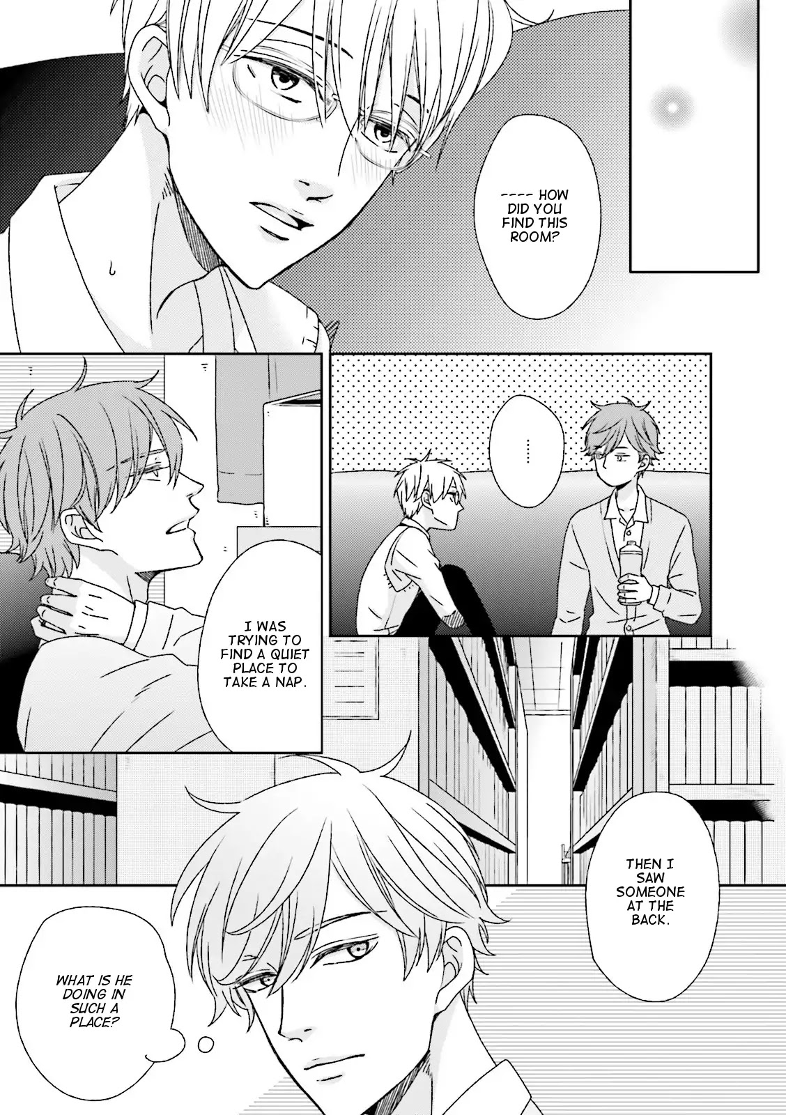Seishun Danshi BL Chapter 3 page 14 - Chapter 3: Library's Secret