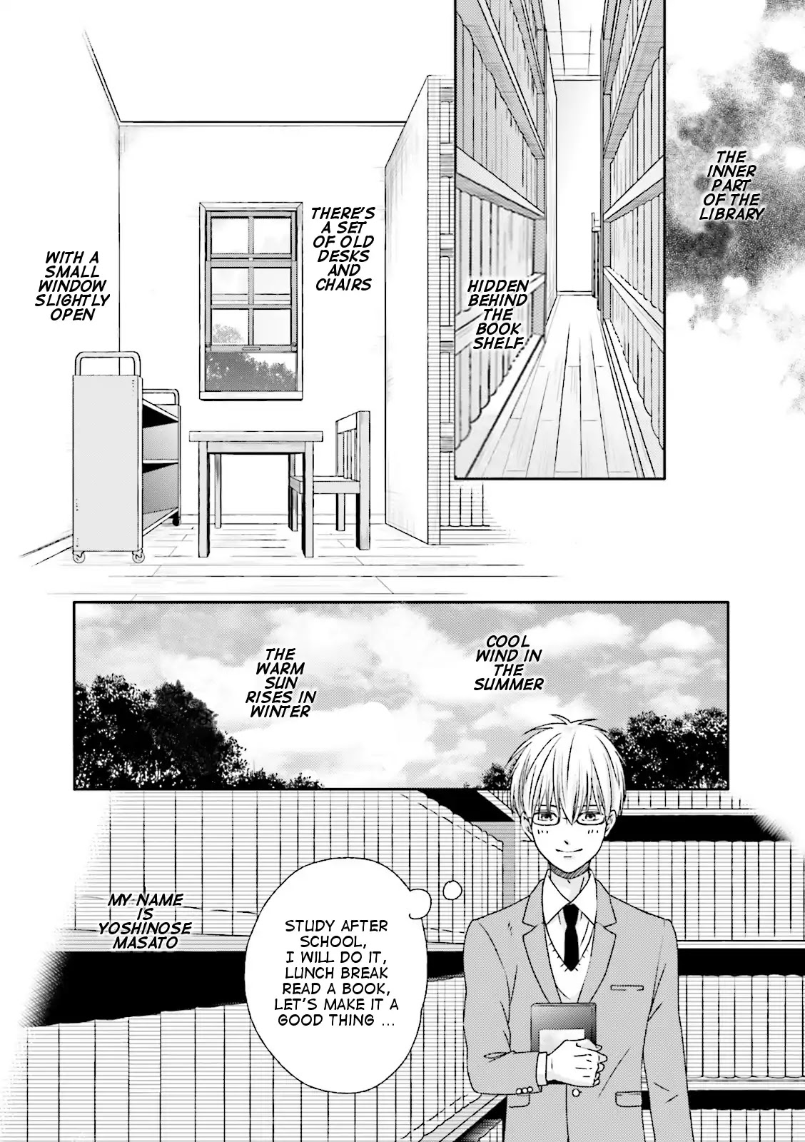 Seishun Danshi BL Chapter 3 page 4 - Chapter 3: Library's Secret
