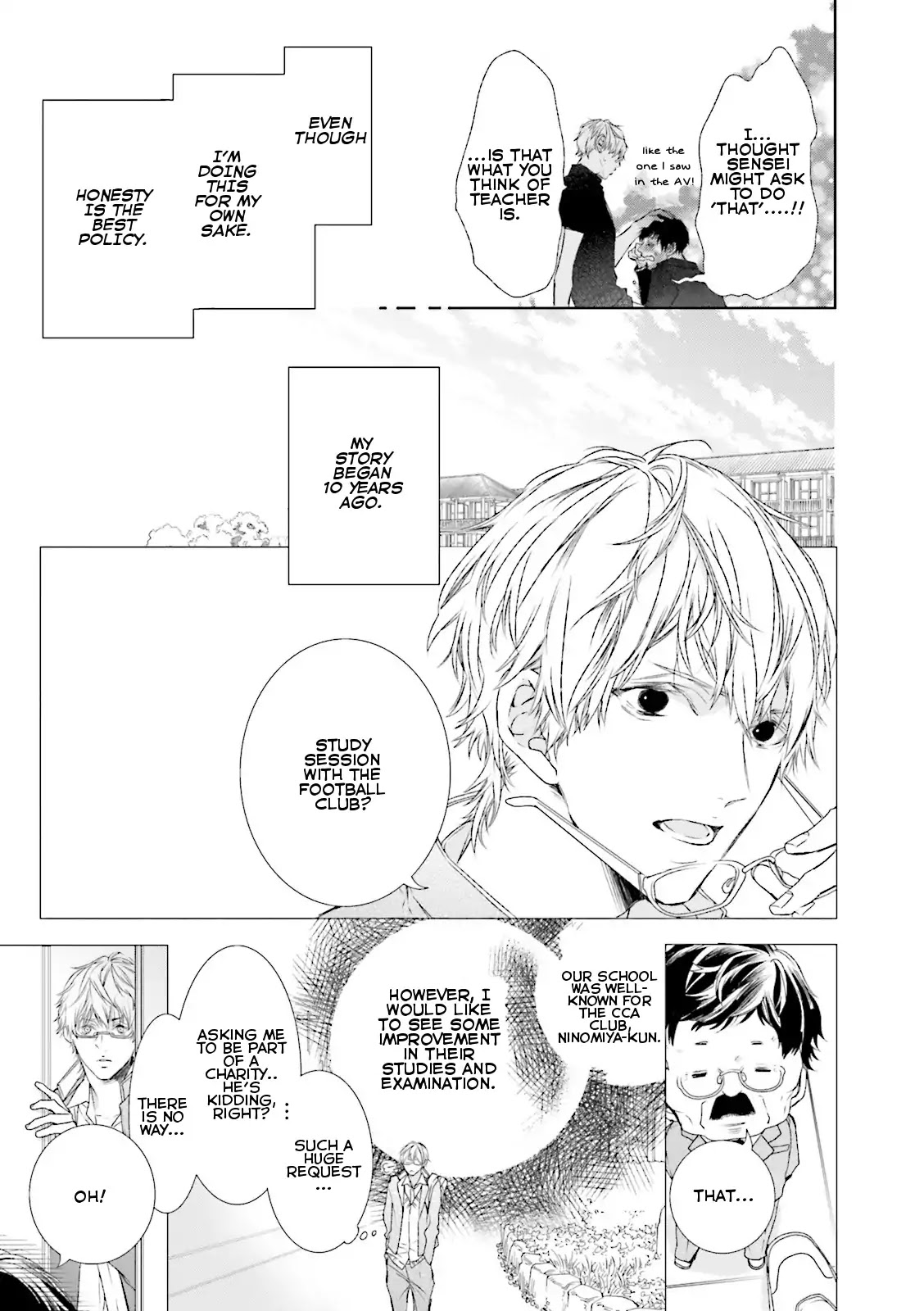 Seishun Danshi BL Chapter 4 page 9 - Chapter 4: The Tower of Youth