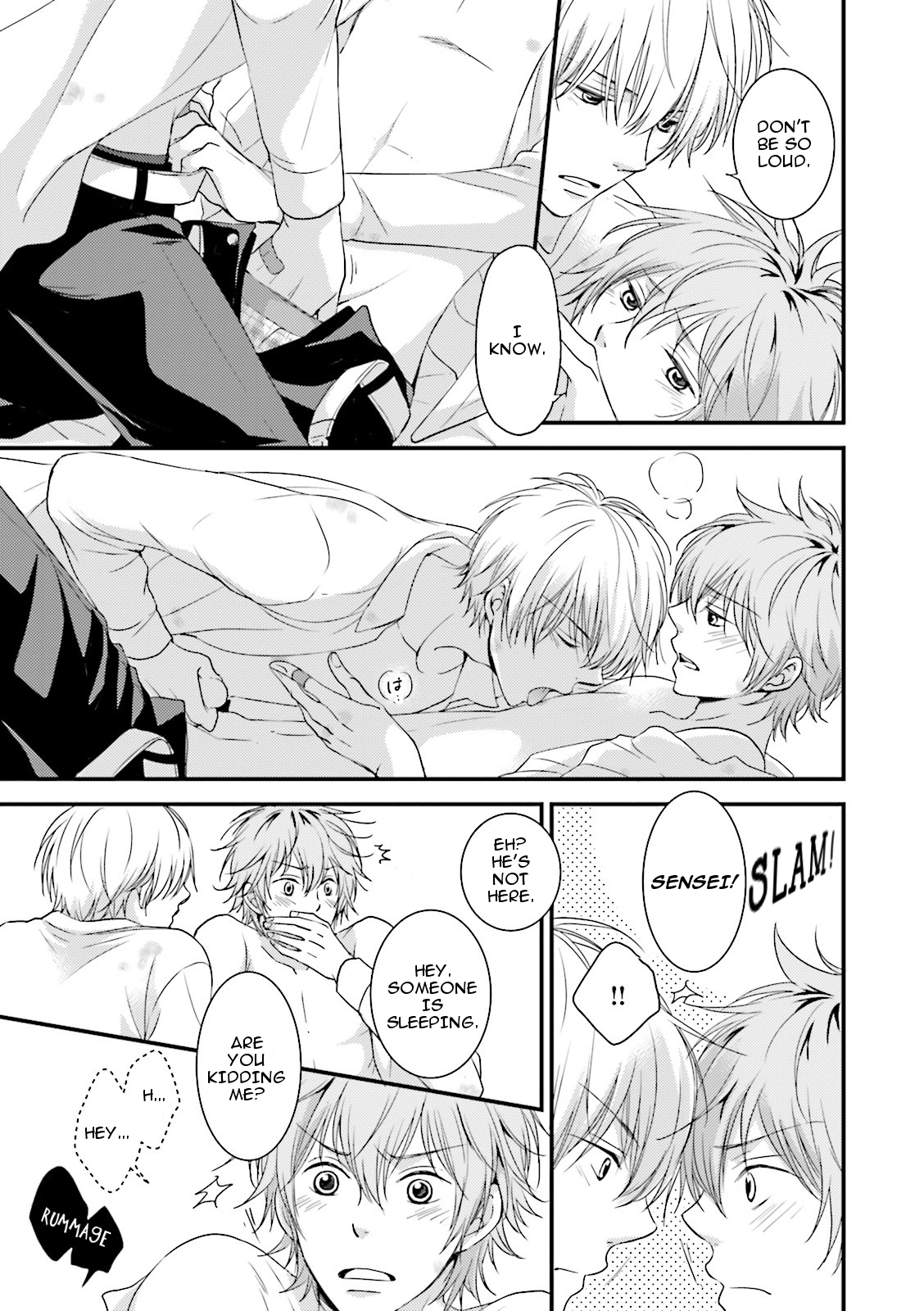 Seishun Danshi BL Chapter 6 page 15 - Chapter 6: The Melancholy of a Reluctant Deliquent