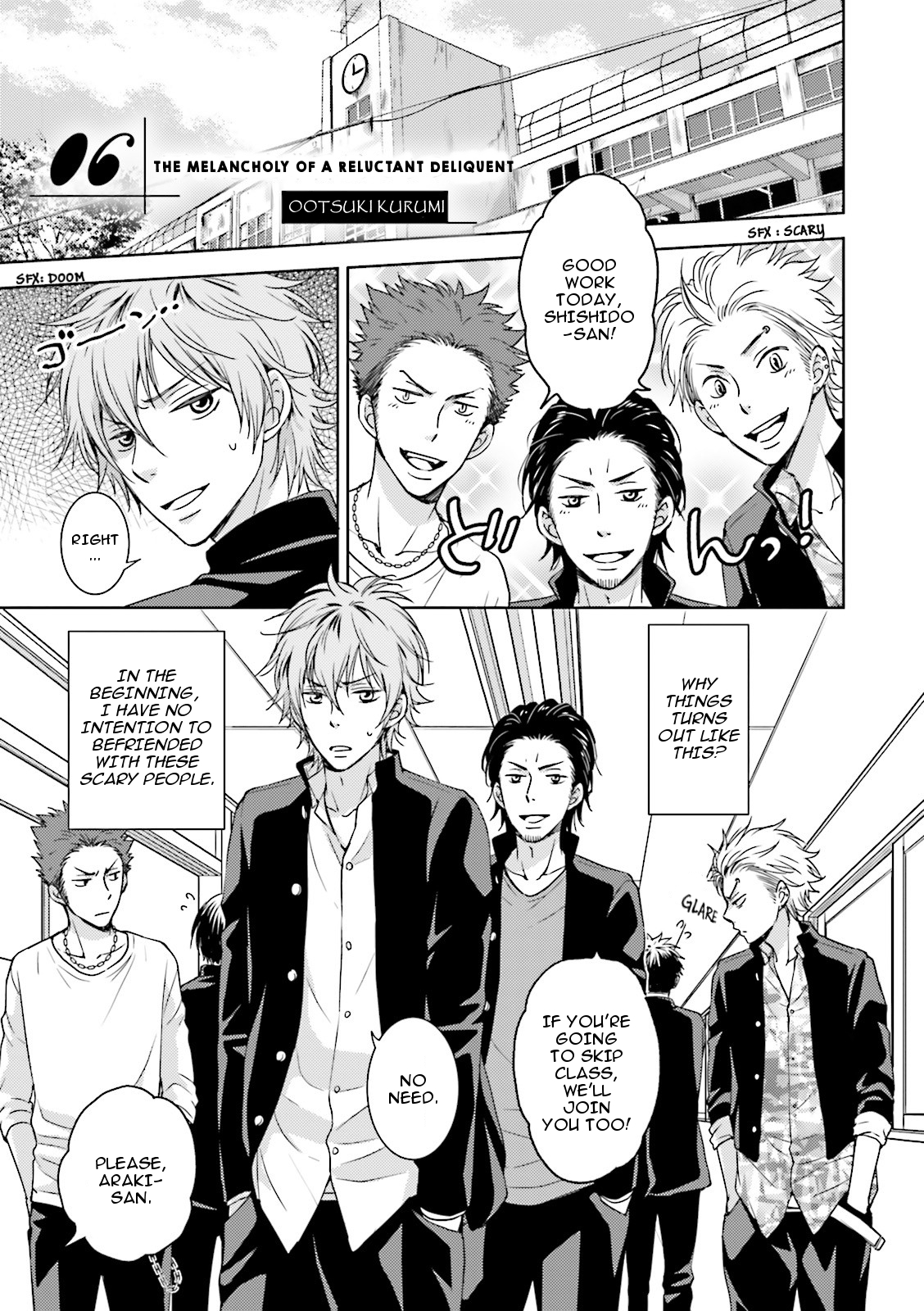 Seishun Danshi BL Chapter 6 page 3 - Chapter 6: The Melancholy of a Reluctant Deliquent
