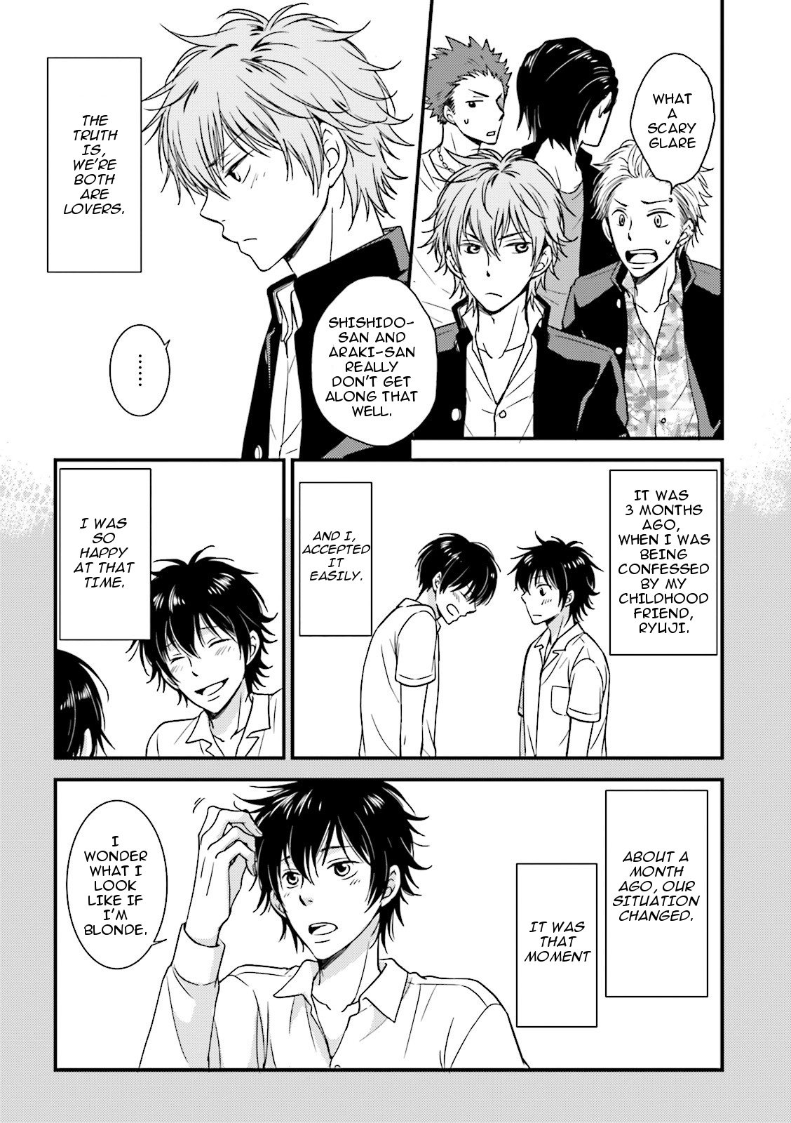 Seishun Danshi BL Chapter 6 page 5 - Chapter 6: The Melancholy of a Reluctant Deliquent