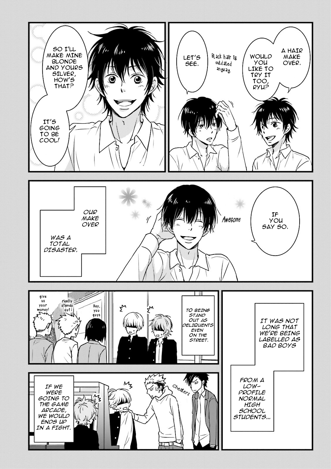 Seishun Danshi BL Chapter 6 page 6 - Chapter 6: The Melancholy of a Reluctant Deliquent