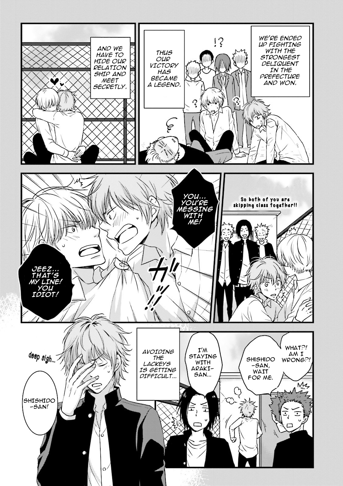 Seishun Danshi BL Chapter 6 page 7 - Chapter 6: The Melancholy of a Reluctant Deliquent