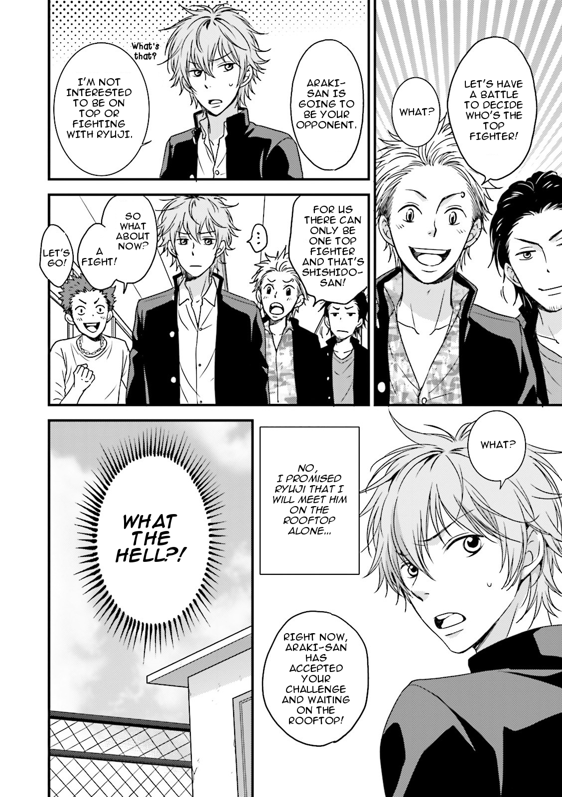 Seishun Danshi BL Chapter 6 page 8 - Chapter 6: The Melancholy of a Reluctant Deliquent