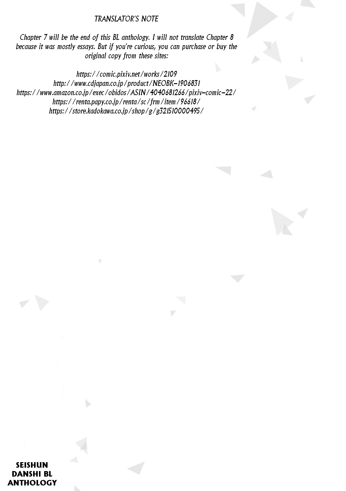 Seishun Danshi BL Chapter 7 page 24 - Chapter 7 (End) - Reminisence of youth